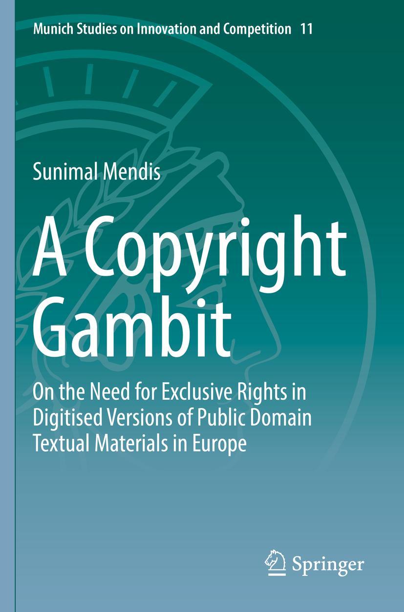 Vorderes Coverbild A Copyright Gambit
