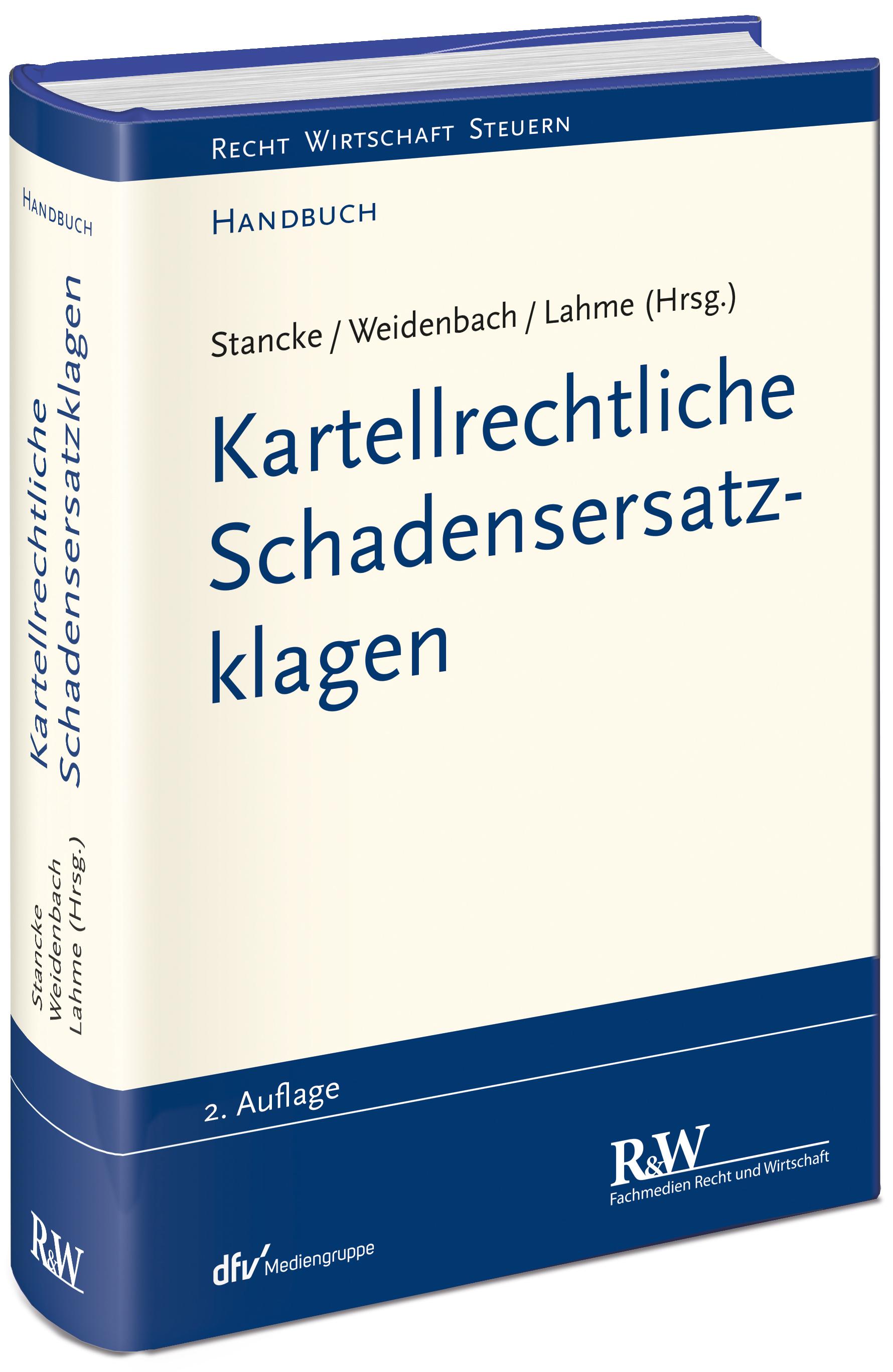 Vorderes Coverbild Kartellrechtliche Schadensersatzklagen