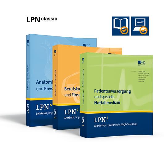 Vorderes Coverbild LPN - Lehrbuch für präklinische Notfallmedizin CLASSIC (Gesamtwerk: 3 Bände)