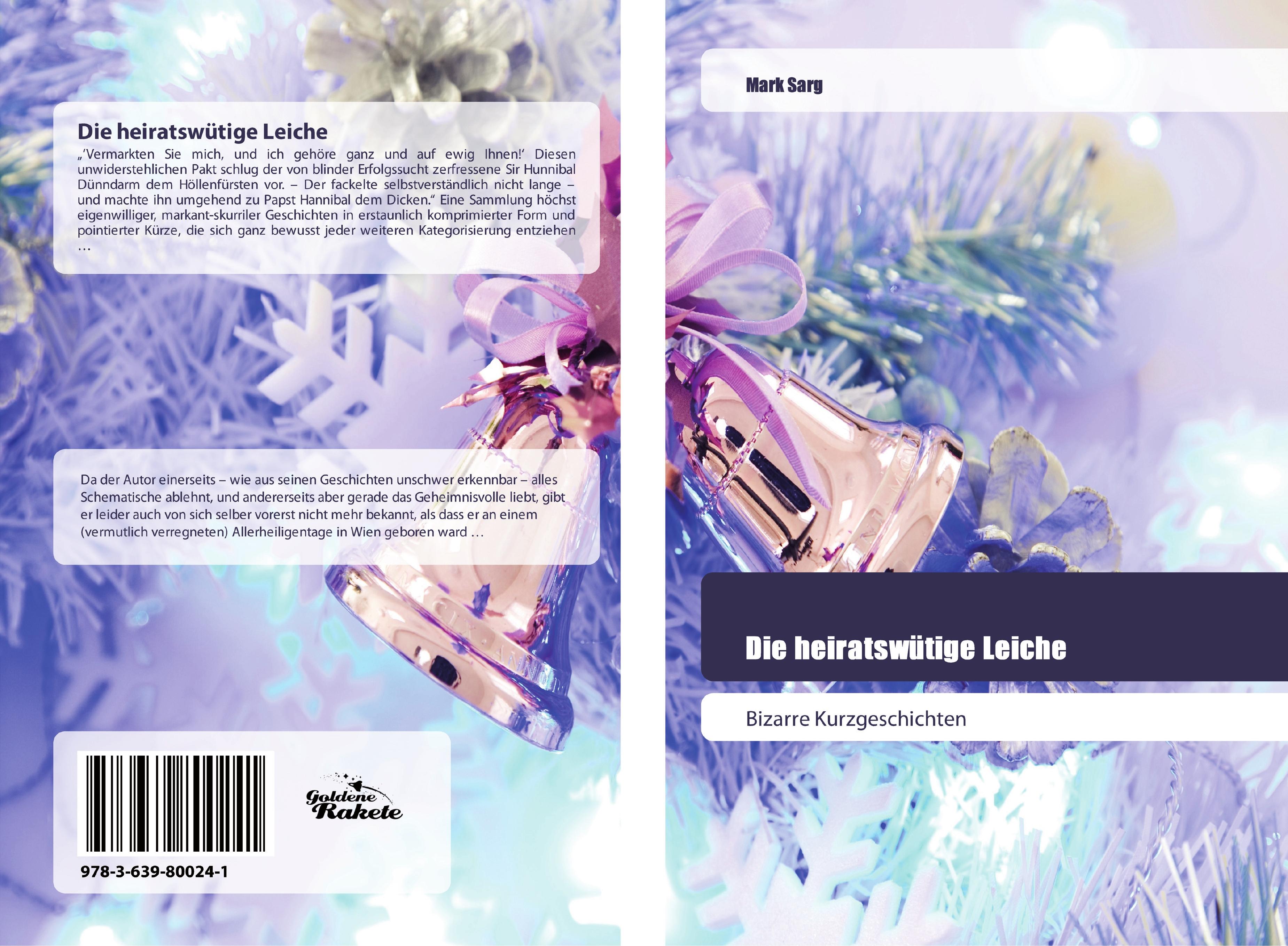 Vorderes Coverbild Die heiratswütige Leiche