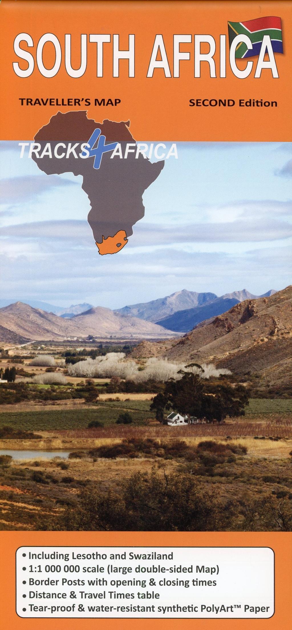 Vorderes Coverbild Südafrika/Lesotho/Swaziland 1 : 1 000 000