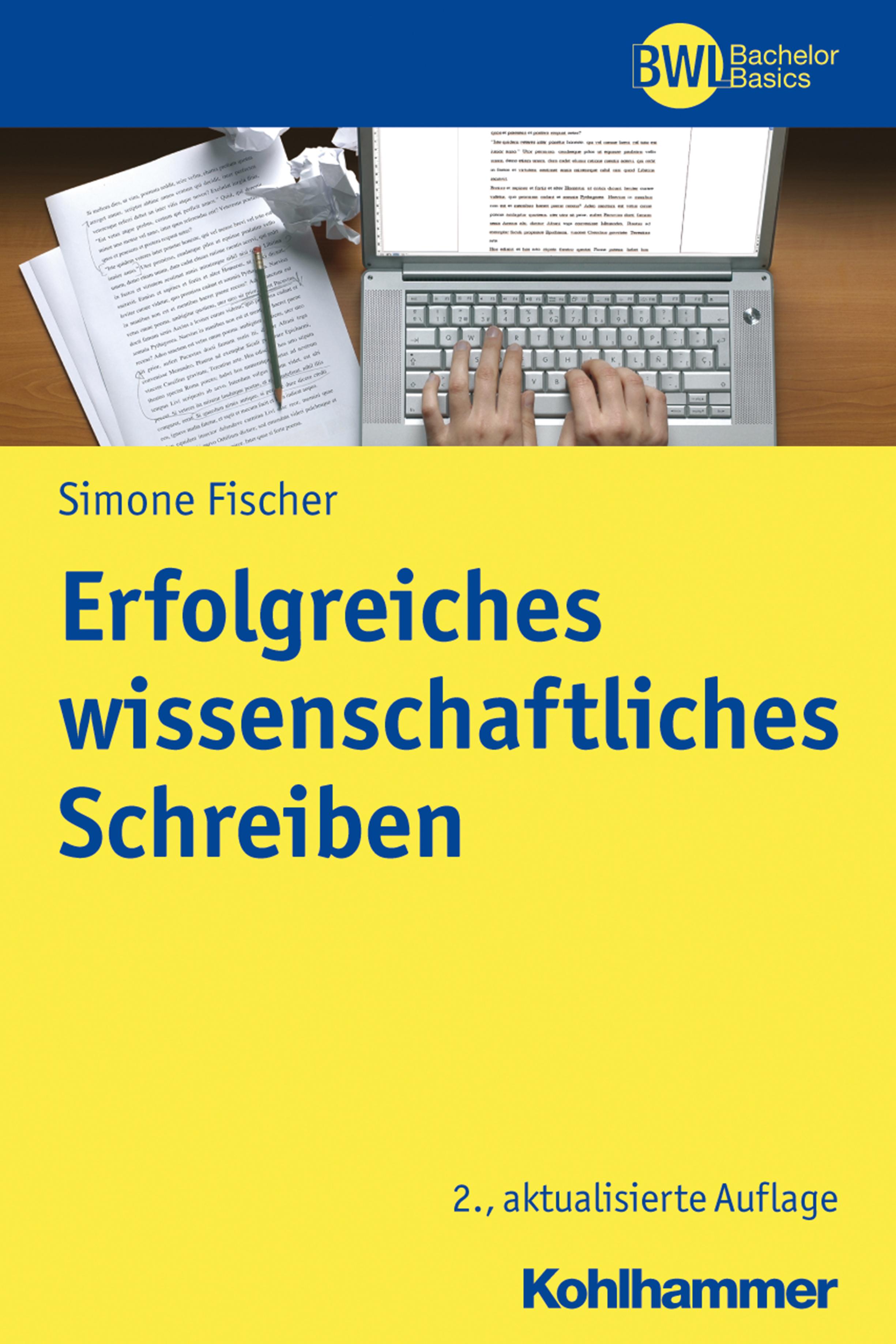 Vorderes Coverbild Erfolgreiches wissenschaftliches Schreiben