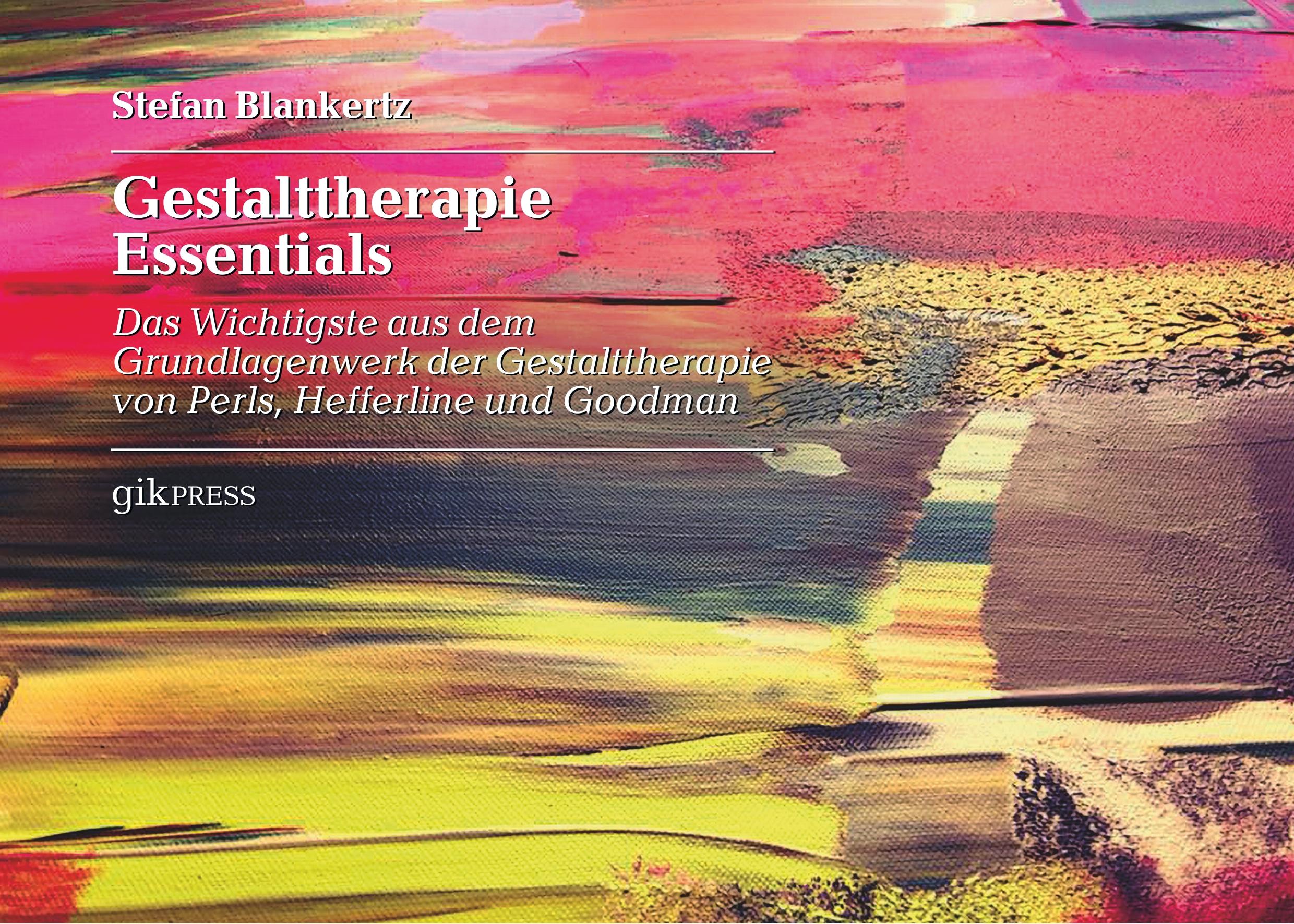 Vorderes Coverbild Gestalttherapie Essentials