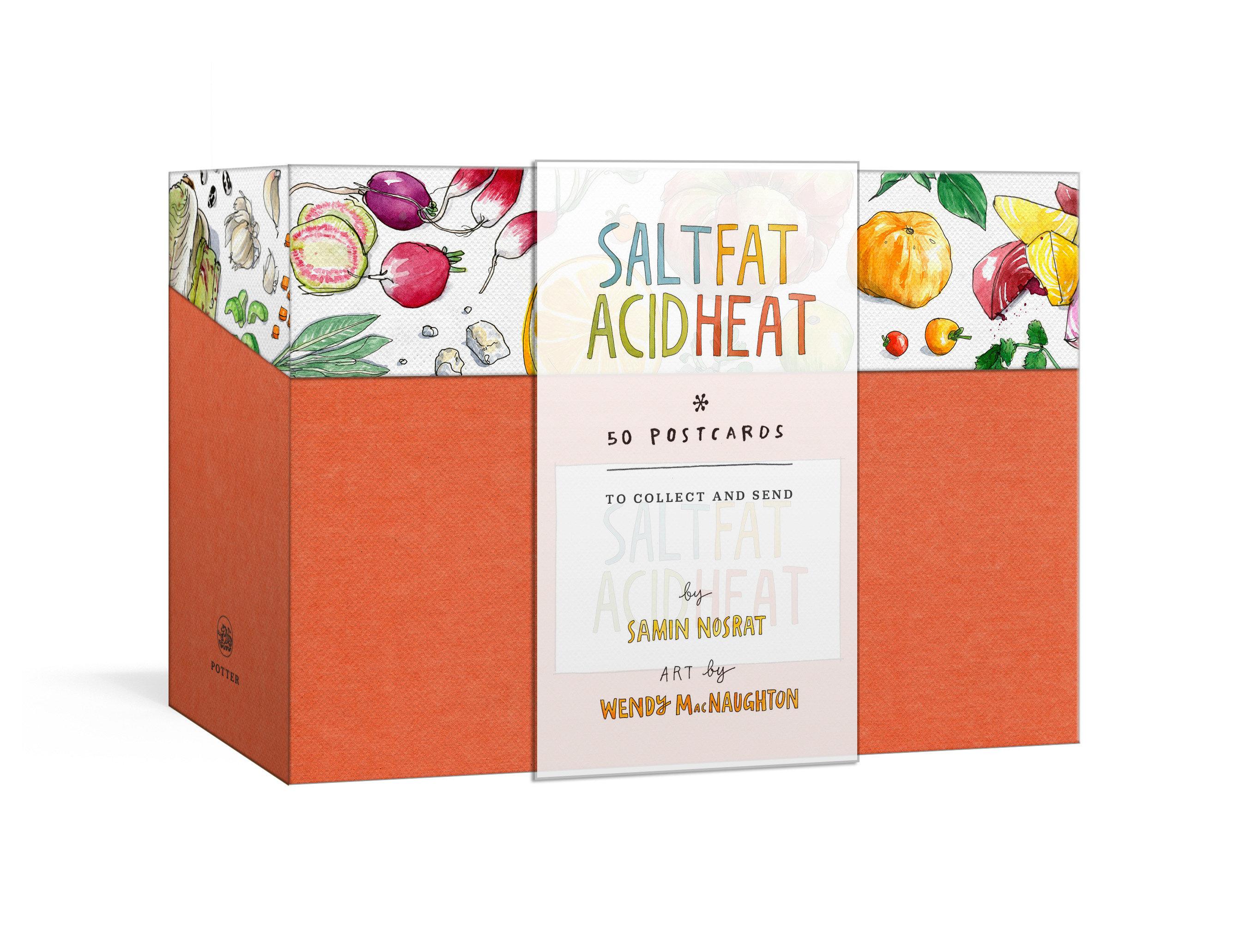 Vorderes Coverbild Salt, Fat, Acid, Heat Postcards