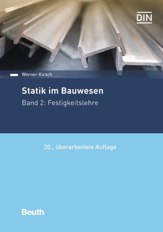 Vorderes Coverbild Statik im Bauwesen