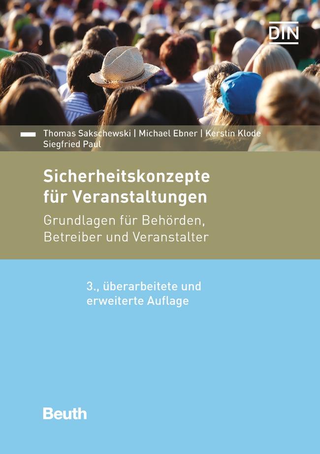 Vorderes Coverbild Sicherheitskonzepte für Veranstaltungen