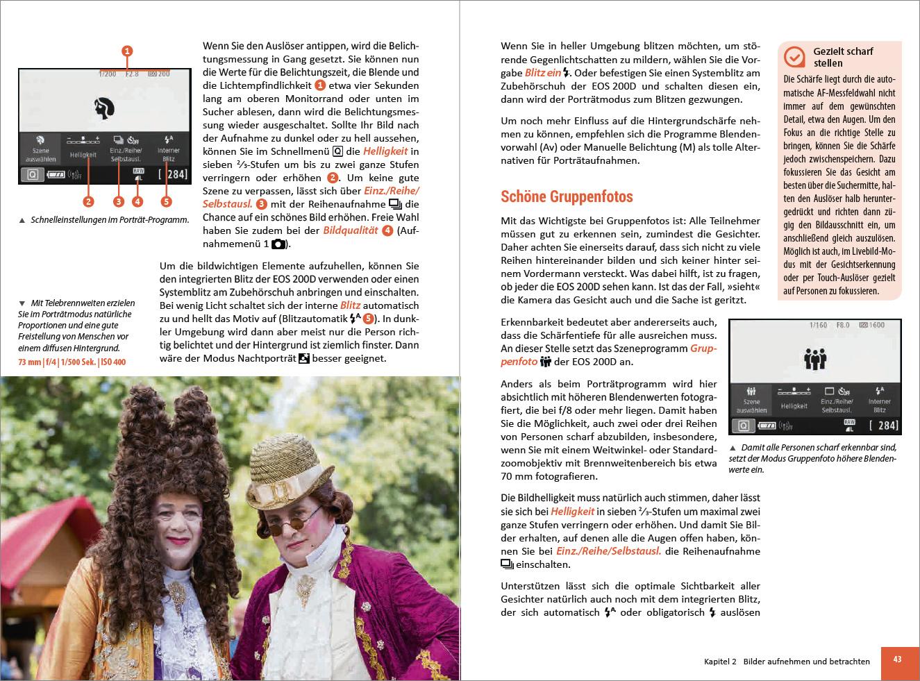 Beispielinhalt (Bild) Canon EOS 200D / 250D