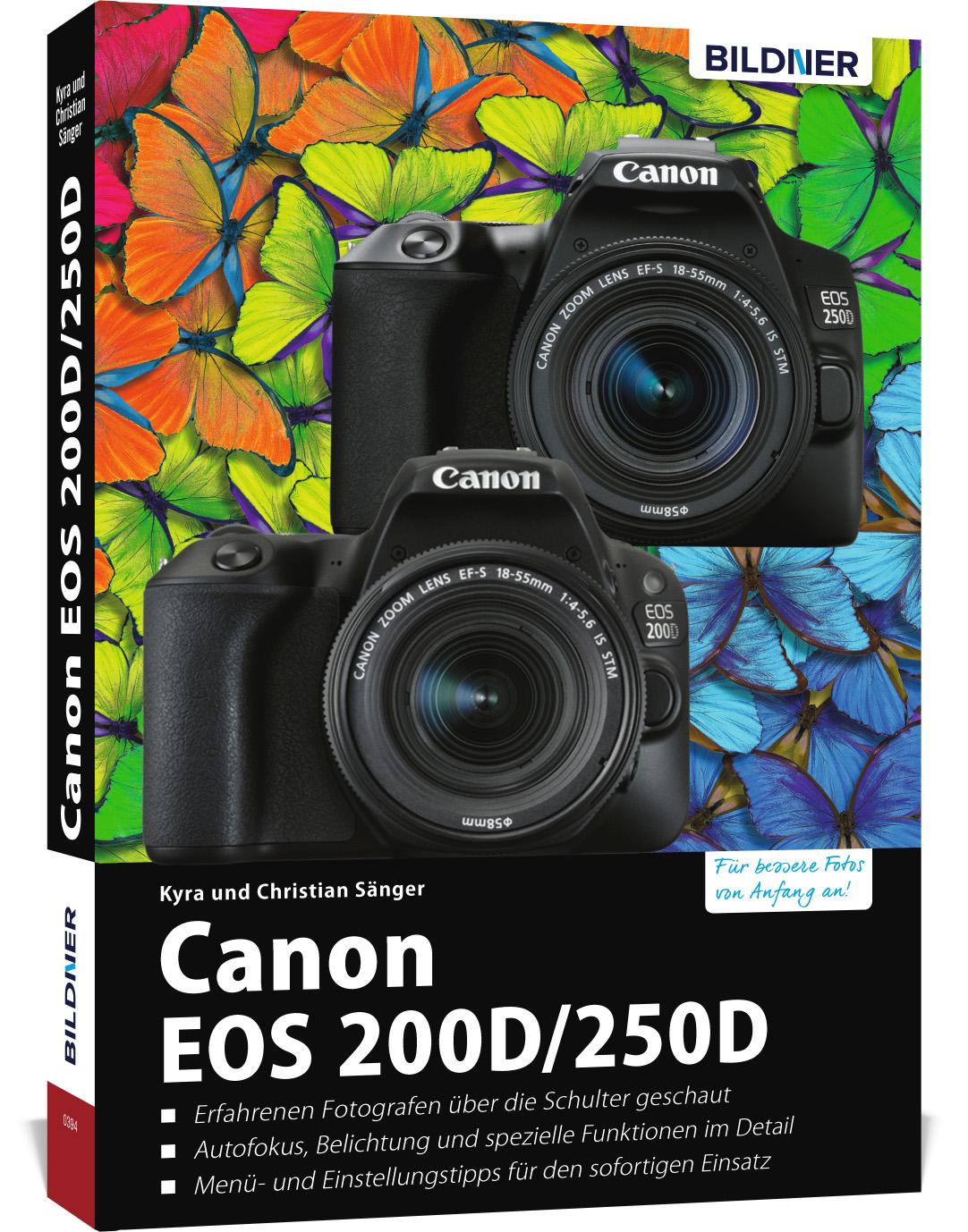 Vorderes Coverbild Canon EOS 200D / 250D