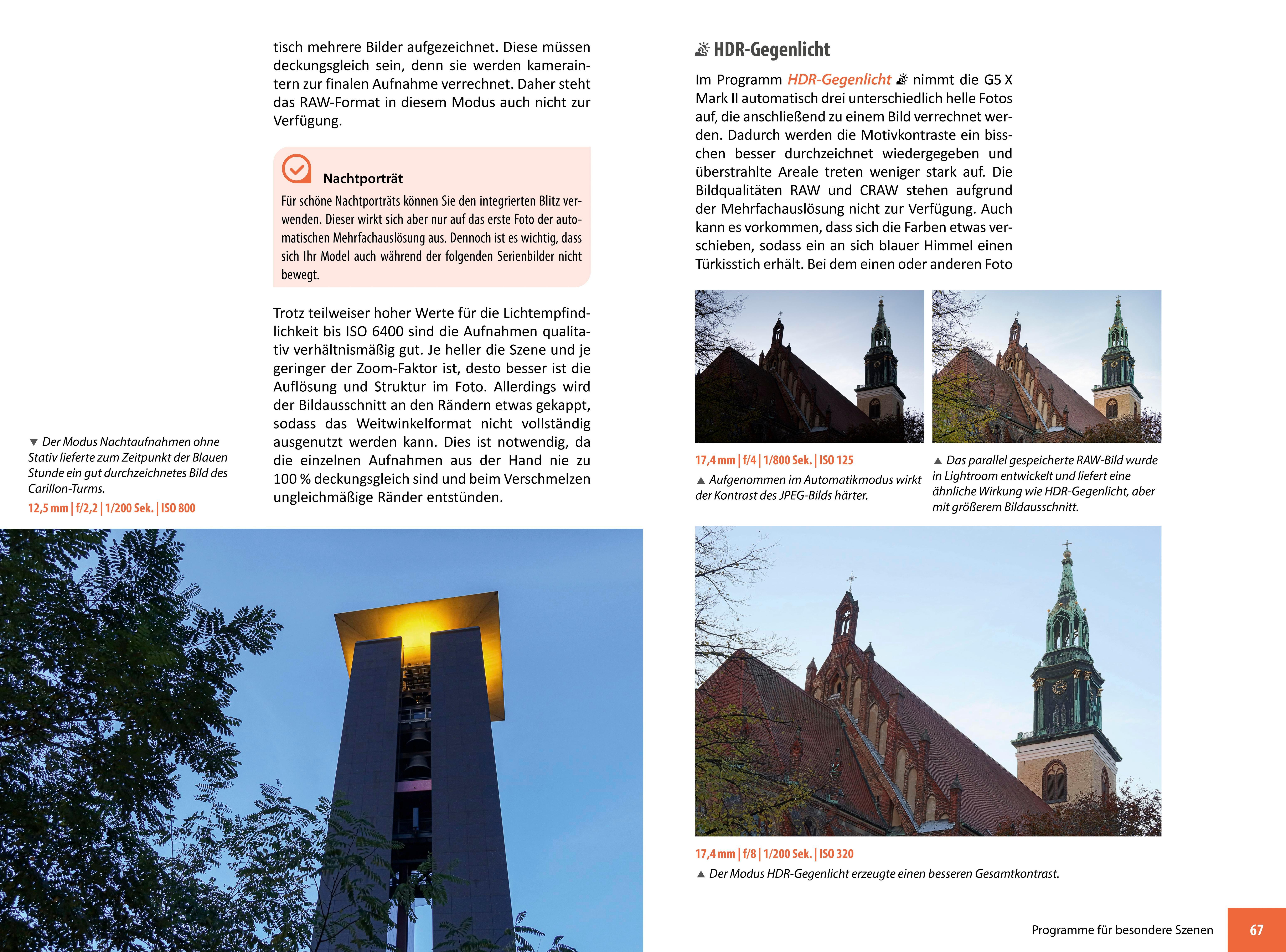 Beispielinhalt (Bild) Canon PowerShot G5 X Mark II