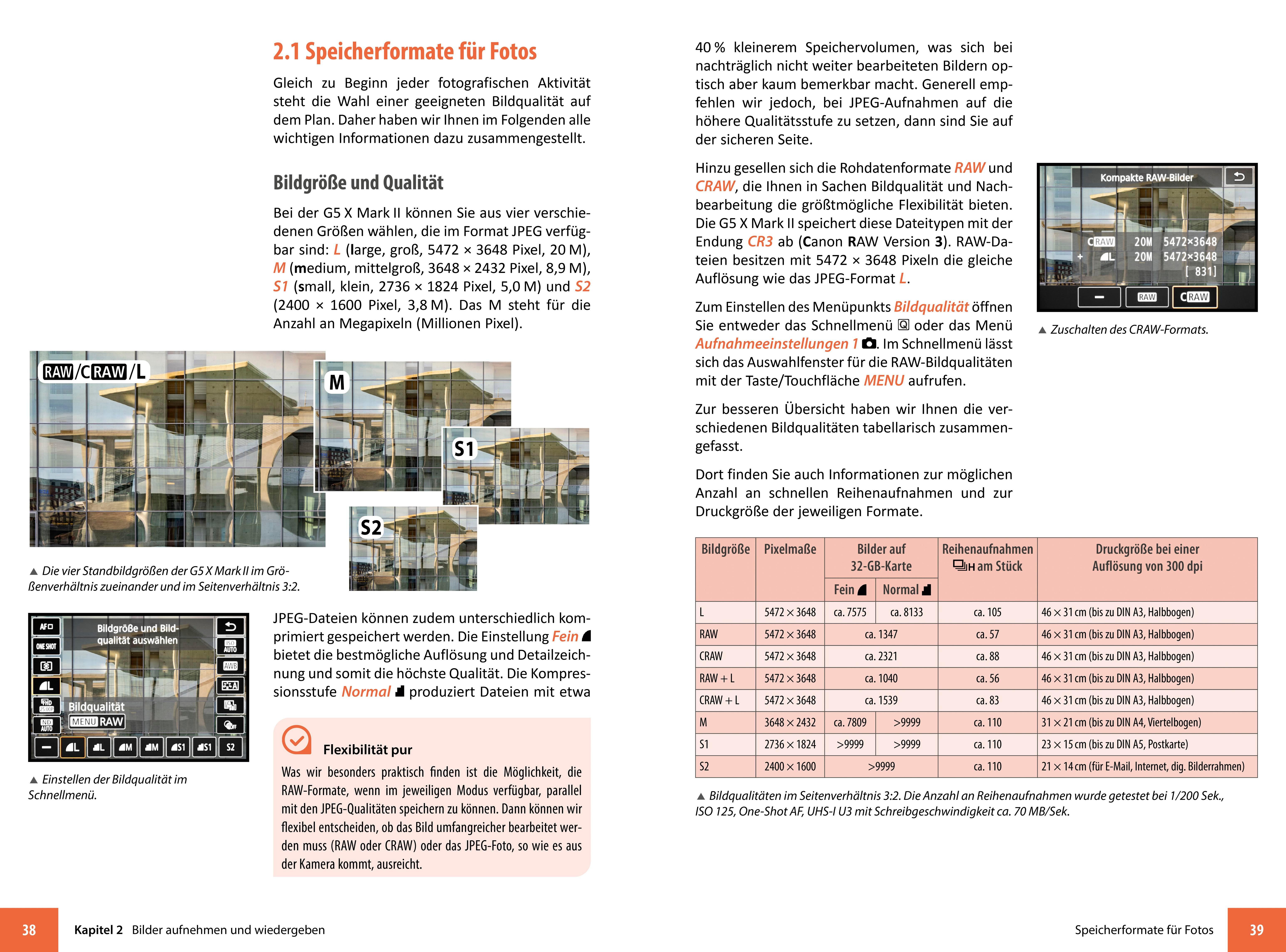 Beispielinhalt (Bild) Canon PowerShot G5 X Mark II