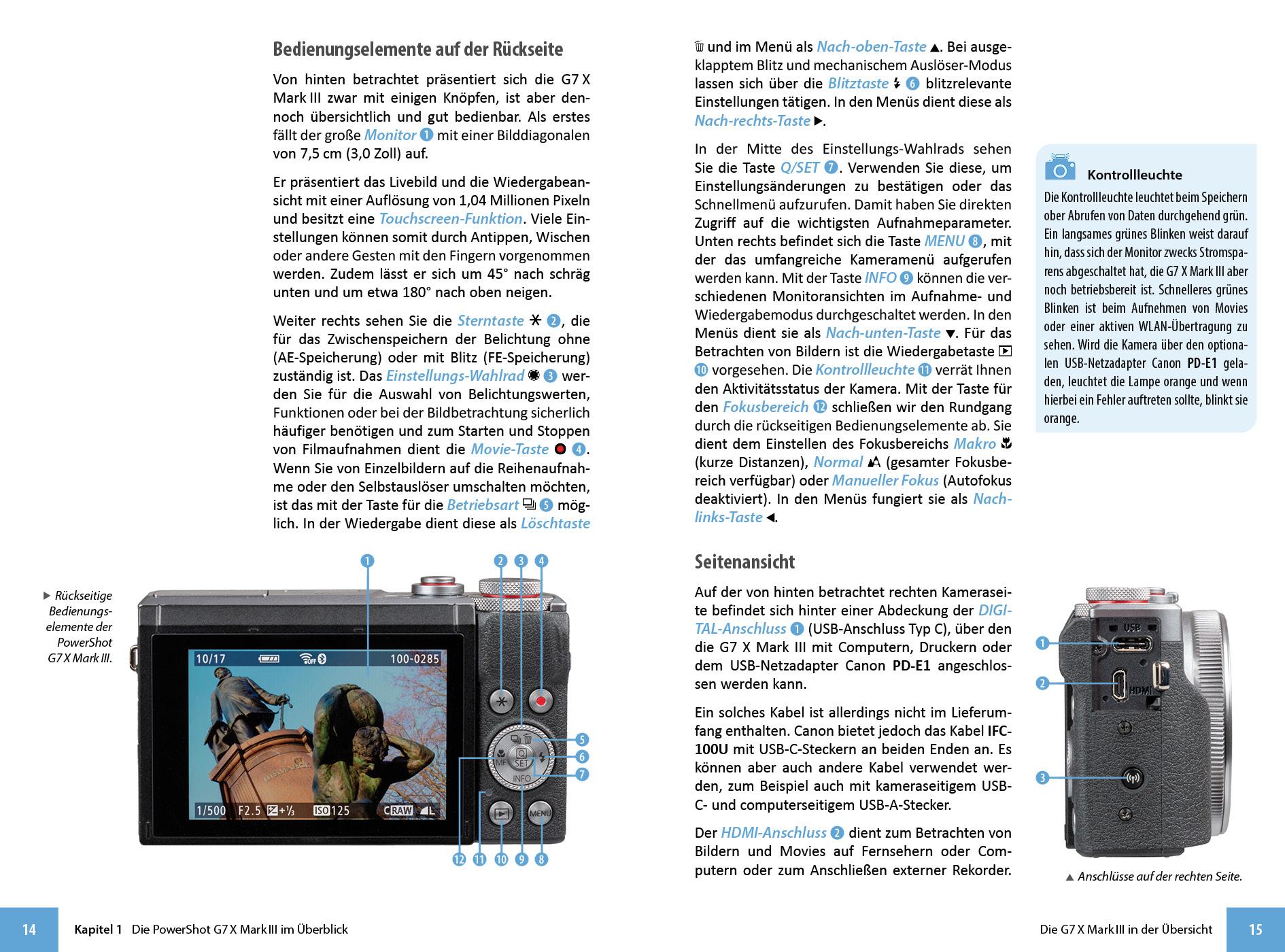 Beispielinhalt (Bild) Canon PowerShot G7X Mark III