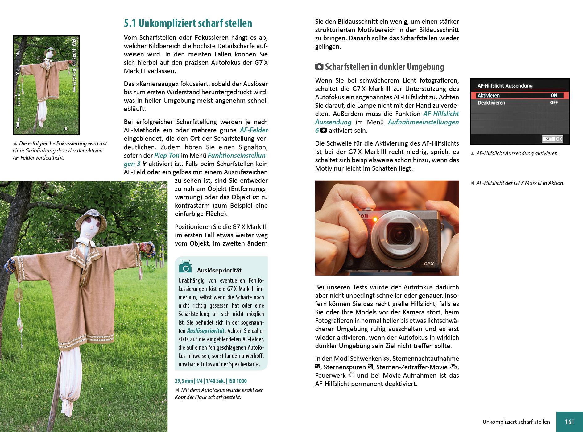 Beispielinhalt (Bild) Canon PowerShot G7X Mark III