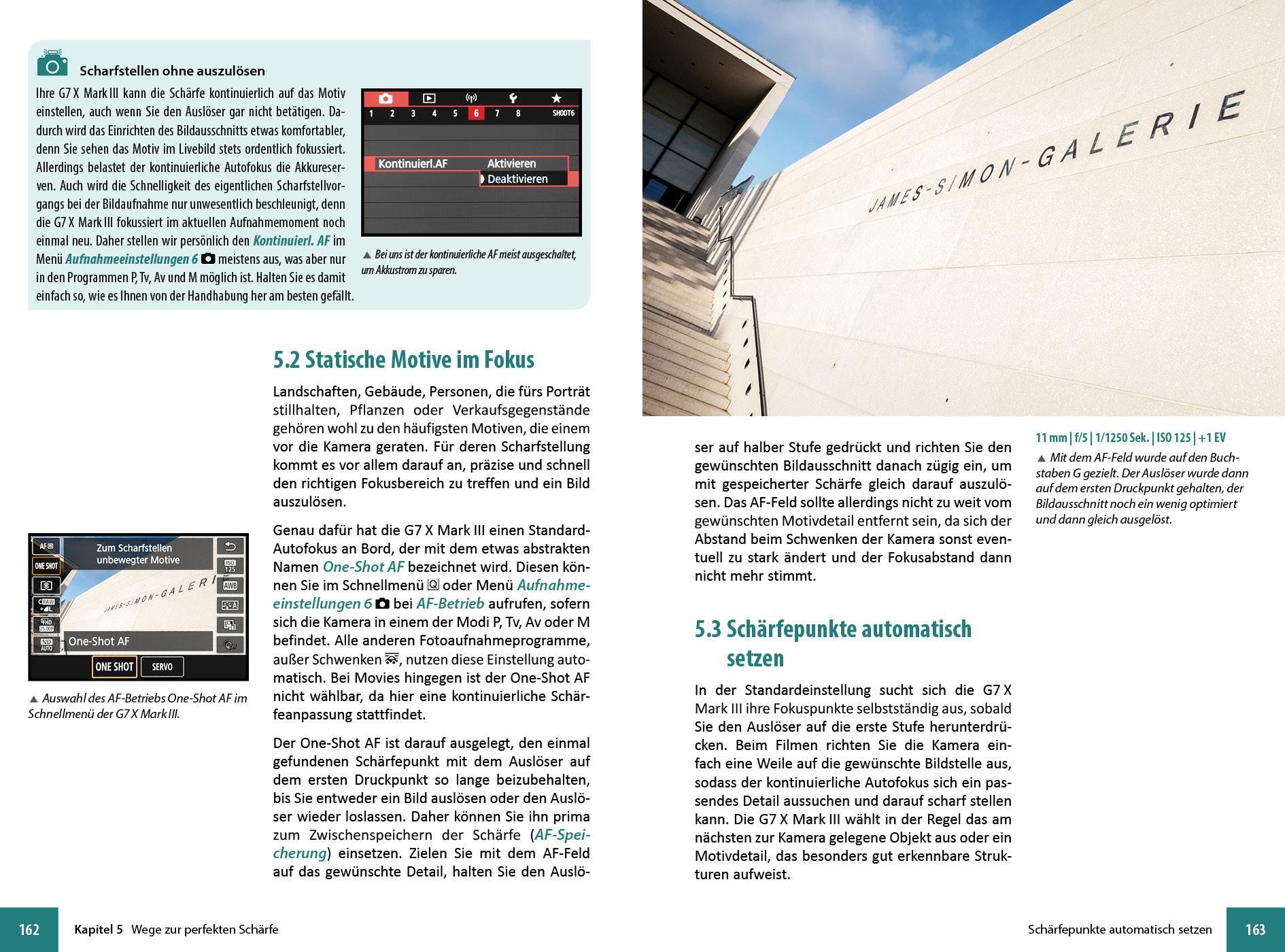 Beispielinhalt (Bild) Canon PowerShot G7X Mark III