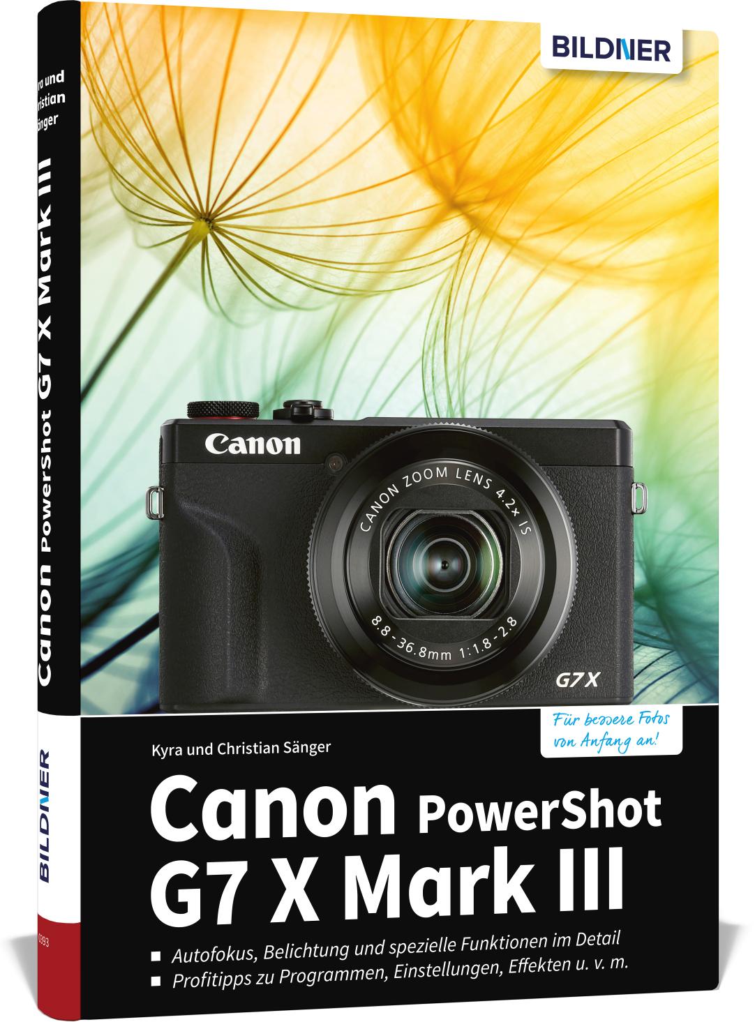 Vorderes Coverbild Canon PowerShot G7X Mark III