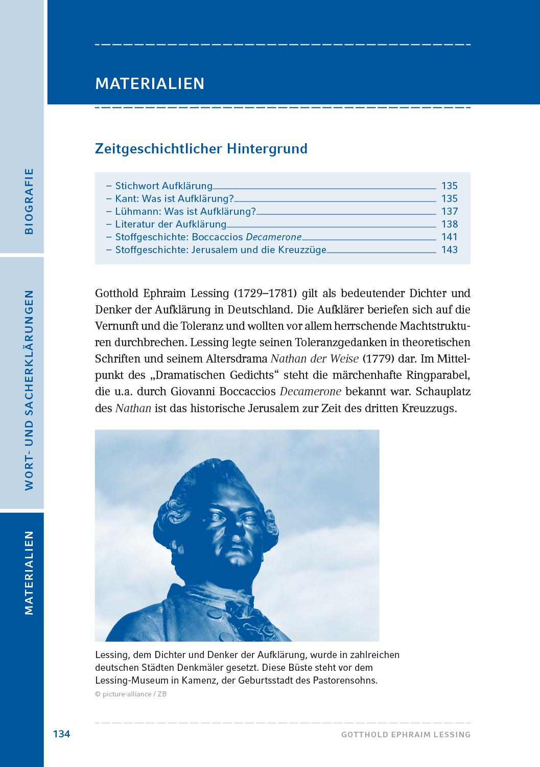 Beispielinhalt (Bild) Nathan der Weise
