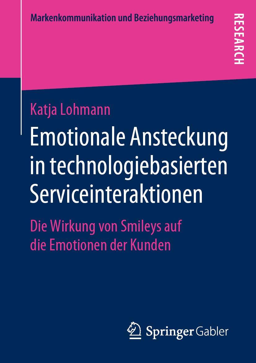 Vorderes Coverbild Emotionale Ansteckung in technologiebasierten Serviceinteraktionen