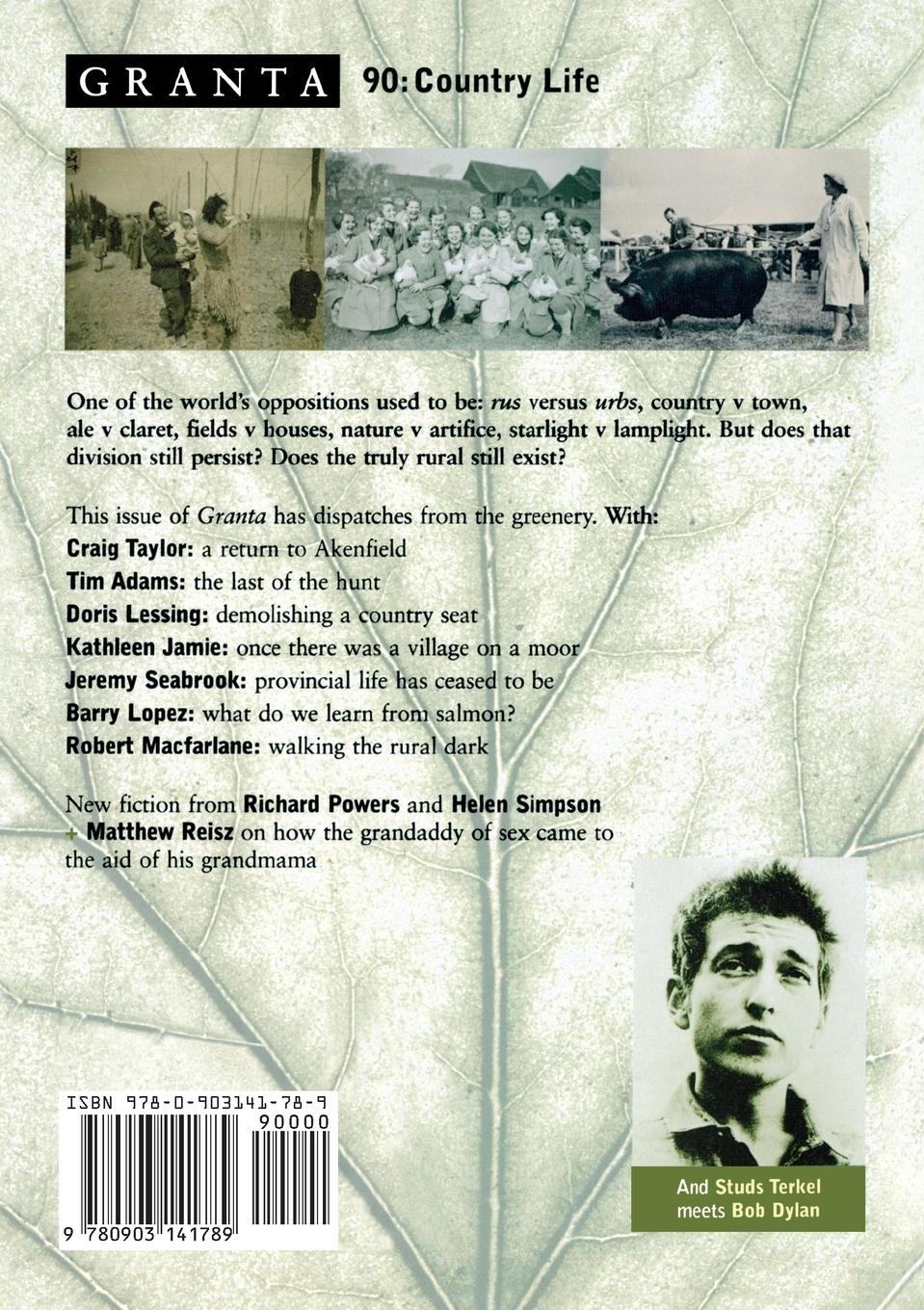 Rückseitencover Granta 90