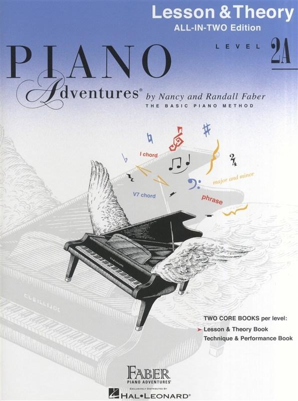 Vorderes Coverbild Piano Adventures All-In-Two Level 2A Lesson/Theory