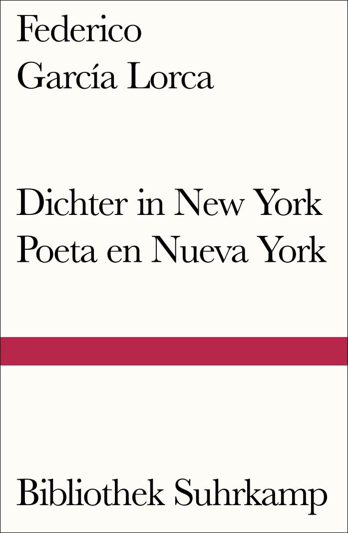 Vorderes Coverbild Dichter in New York. Poeta en Nueva York