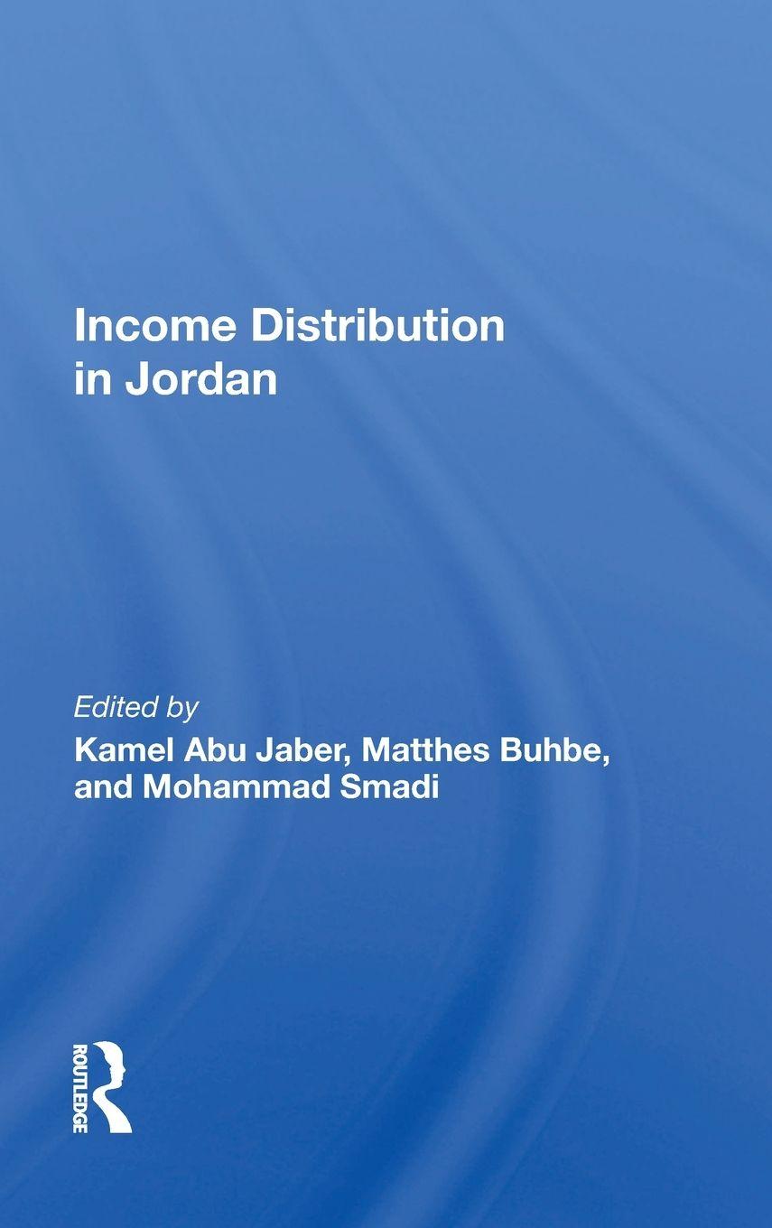 Vorderes Coverbild Income Distribution In Jordan