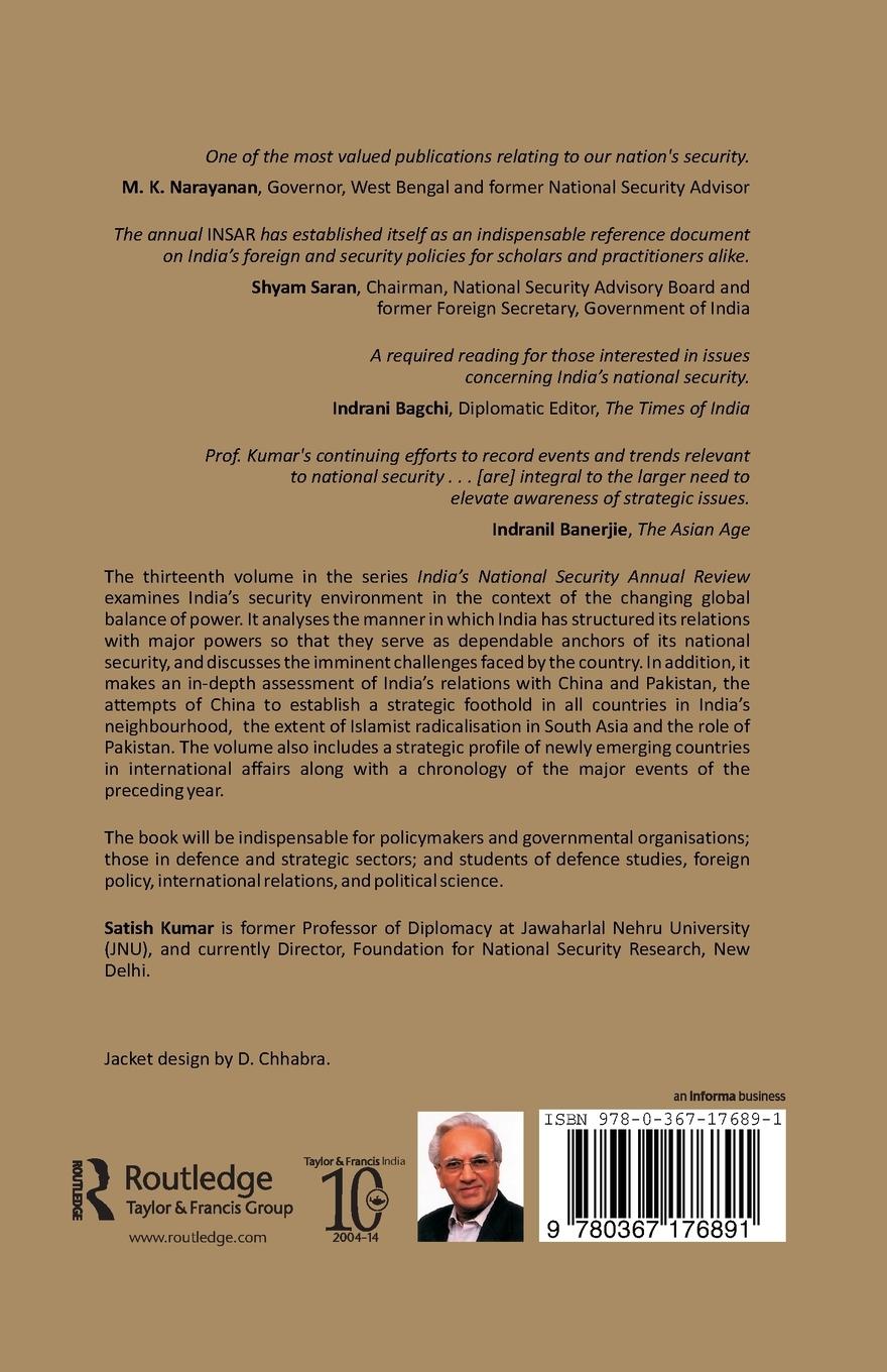 Rückseitencover India's National Security