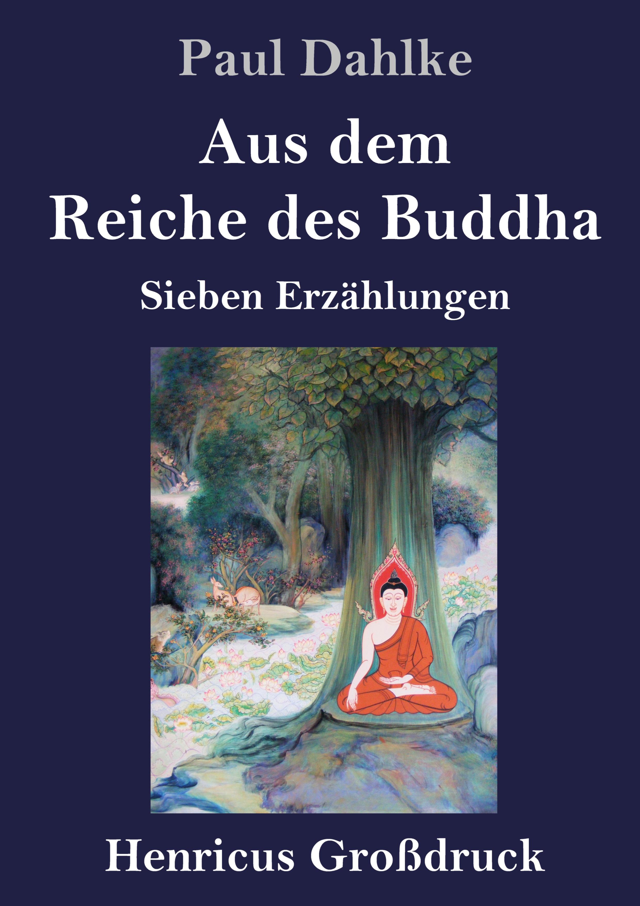 Vorderes Coverbild Aus dem Reiche des Buddha (Großdruck)