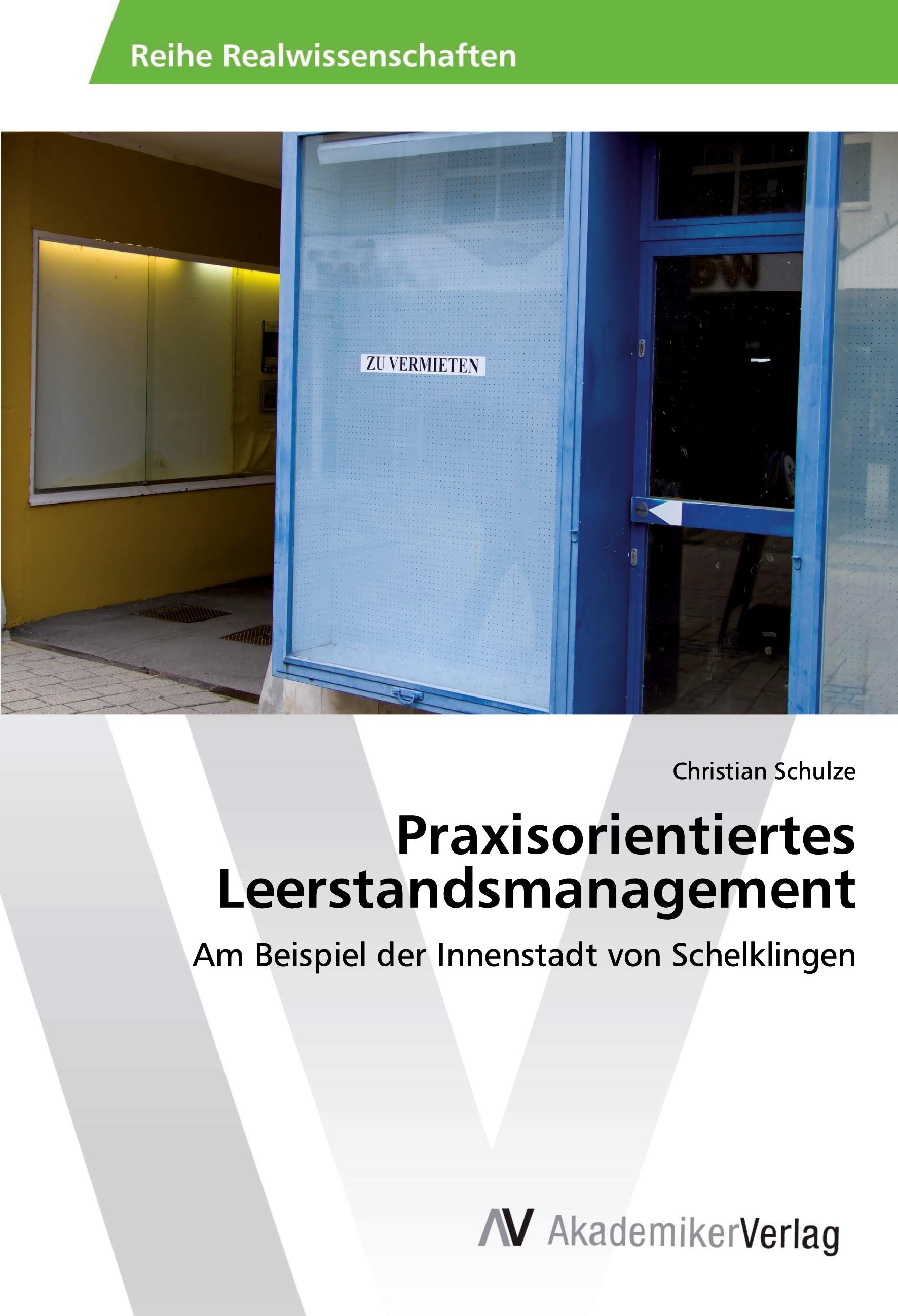 Vorderes Coverbild Praxisorientiertes Leerstandsmanagement