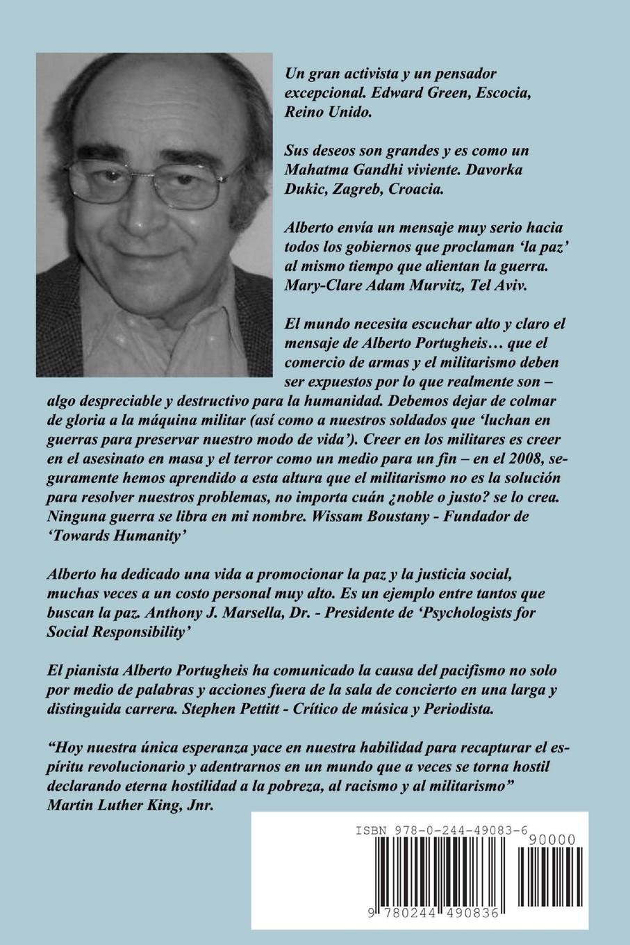 Rückseitencover Querido Ahed... El Juego de la Guerra y Un Camino Hacia la Paz