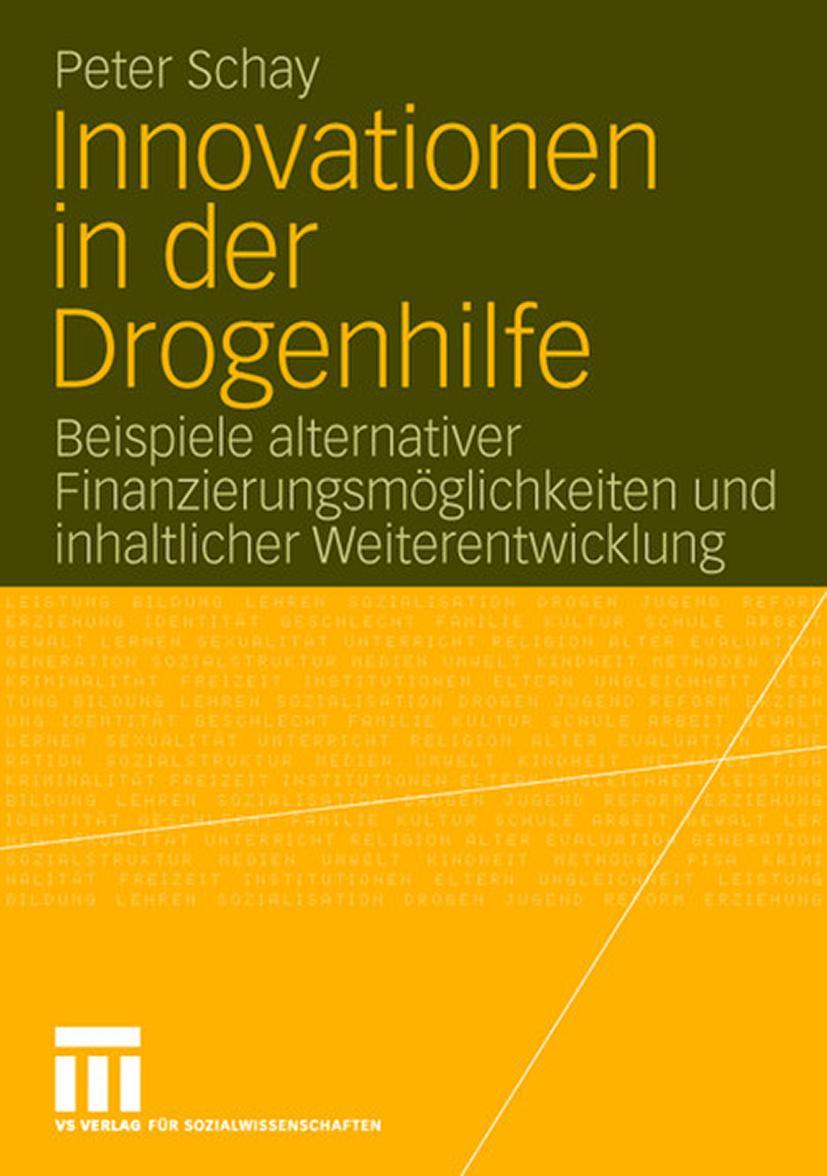 Vorderes Coverbild Innovationen in der Drogenhilfe