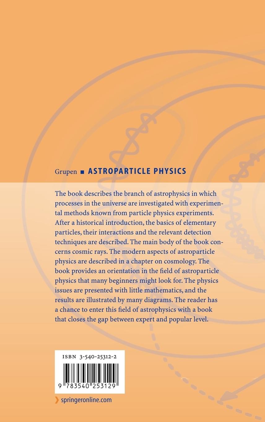 Rückseitencover Astroparticle Physics