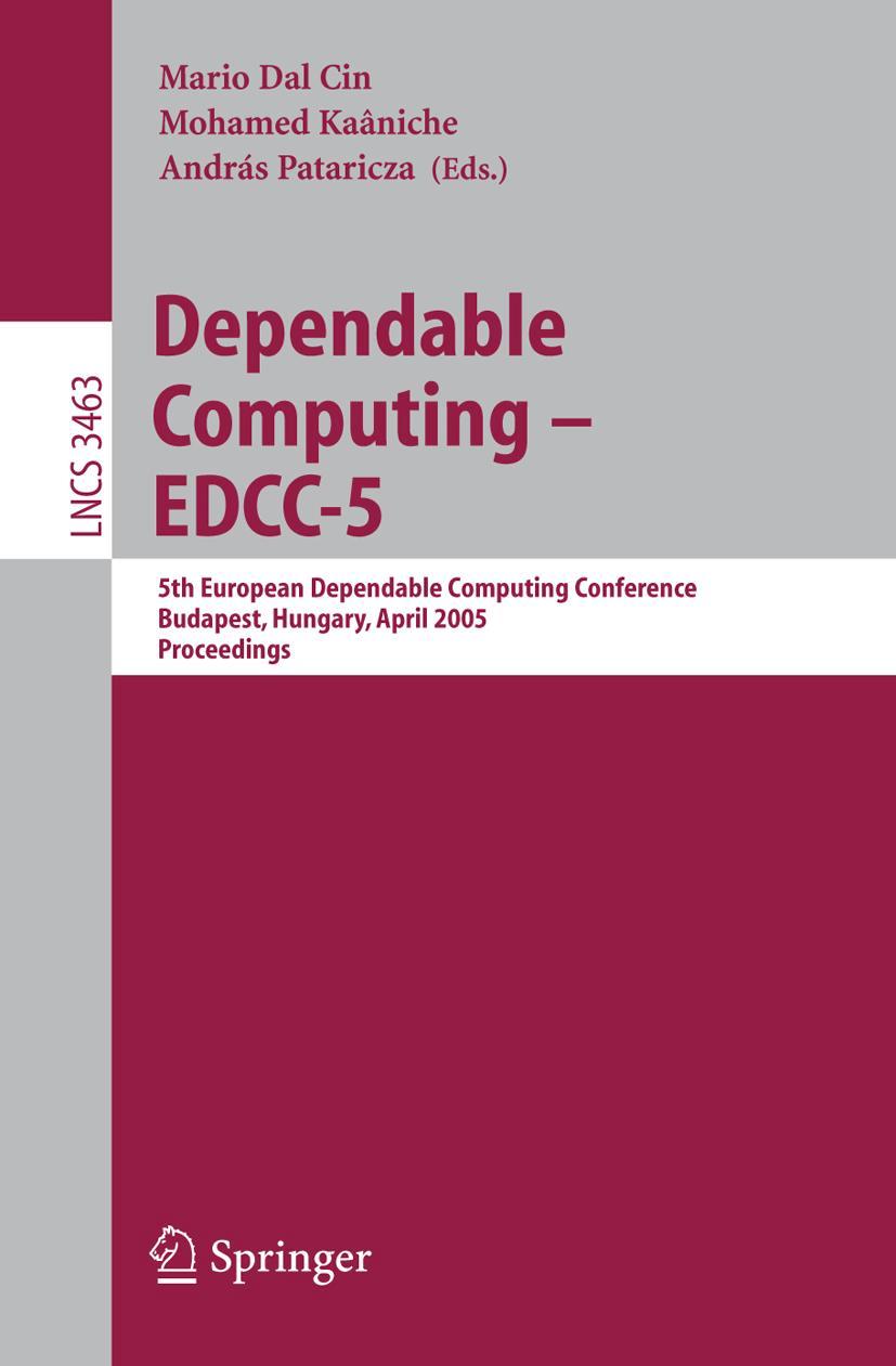 Vorderes Coverbild Dependable Computing - EDCC 2005