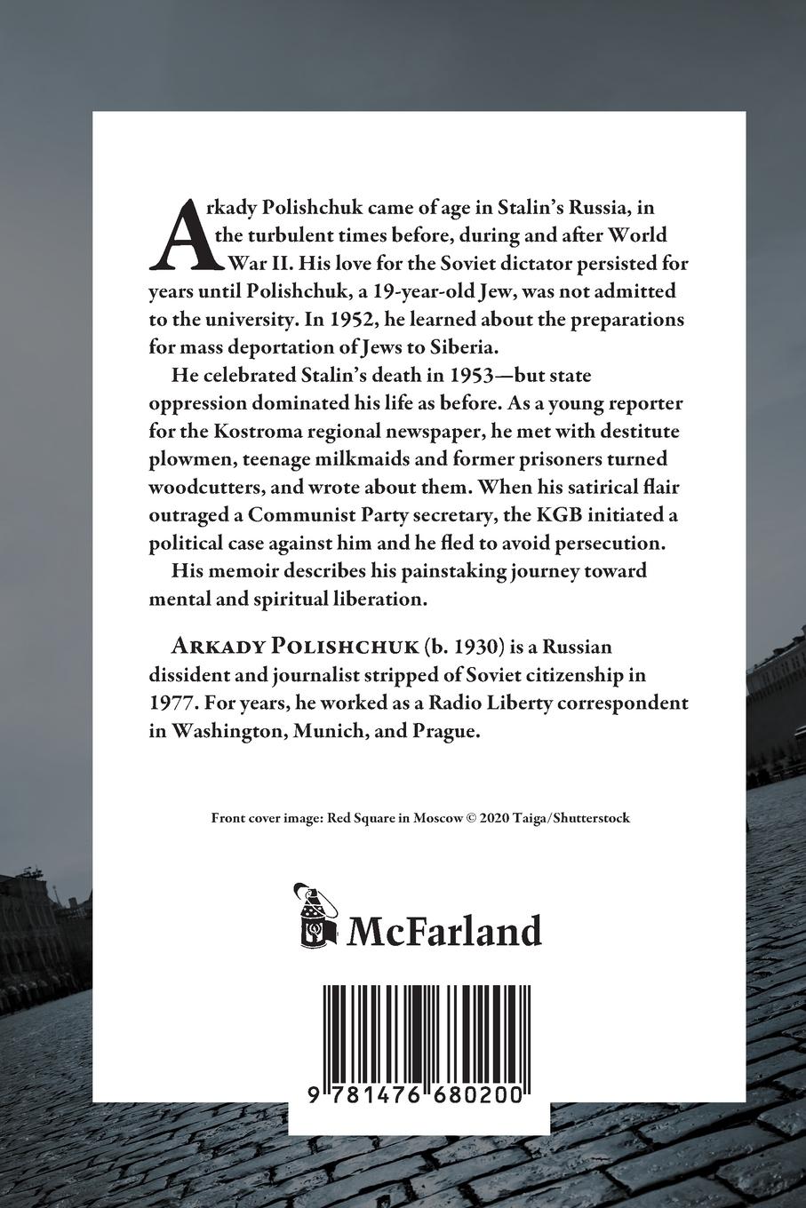 Rückseitencover As I Was Burying Comrade Stalin