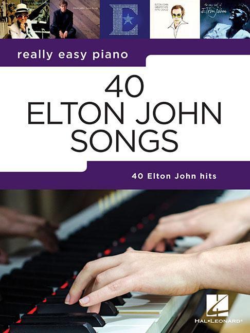 Vorderes Coverbild 40 Elton John Songs