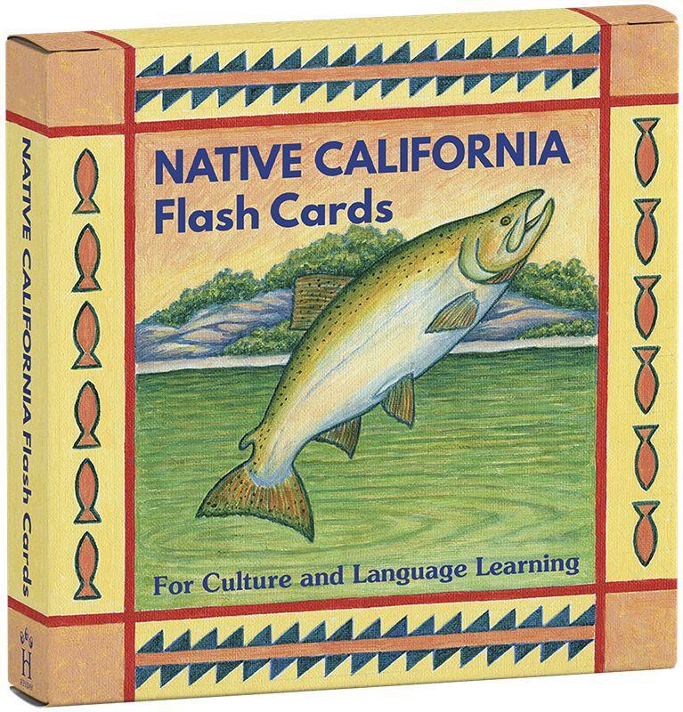 Vorderes Coverbild Native California Flash Cards