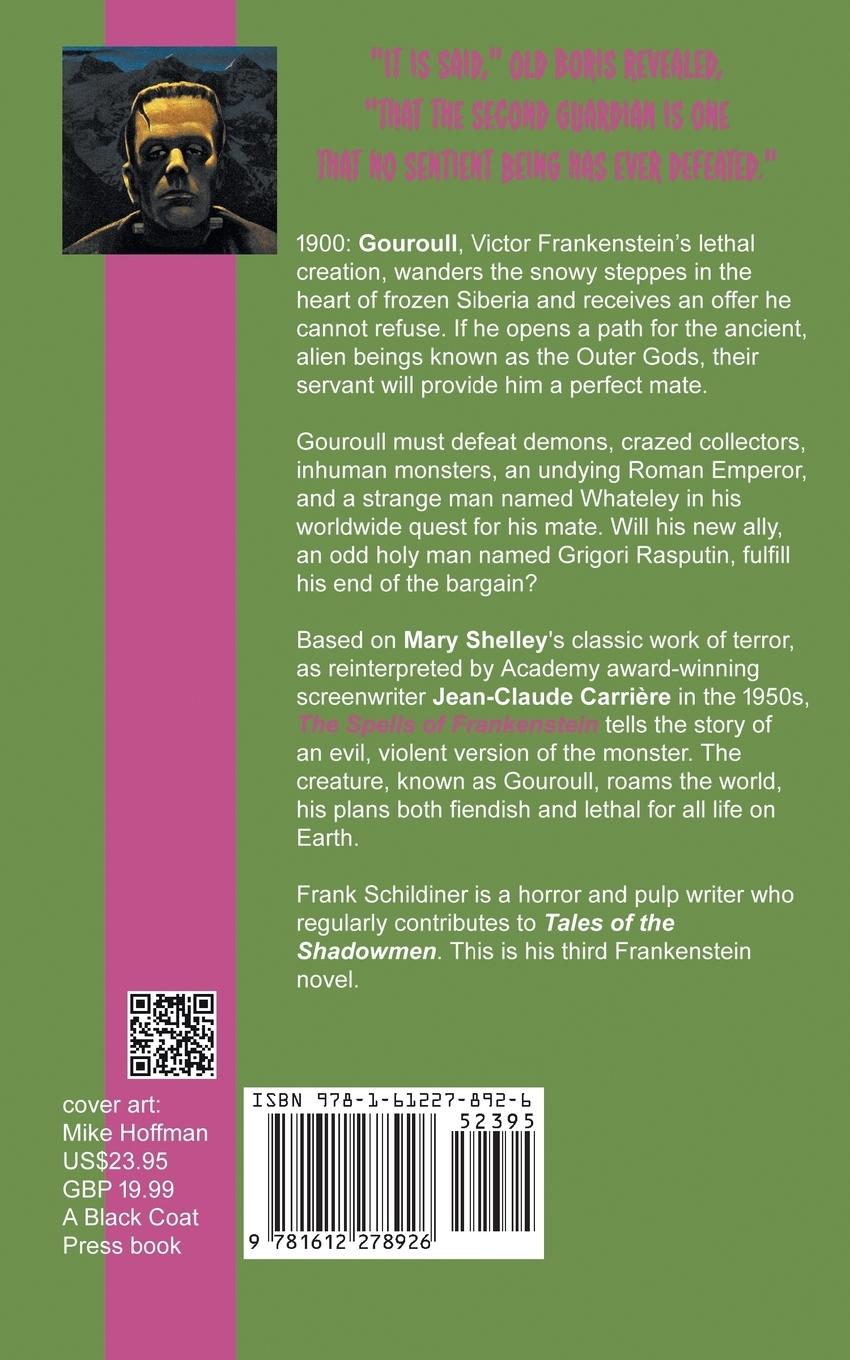 Rückseitencover The Spells of Frankenstein