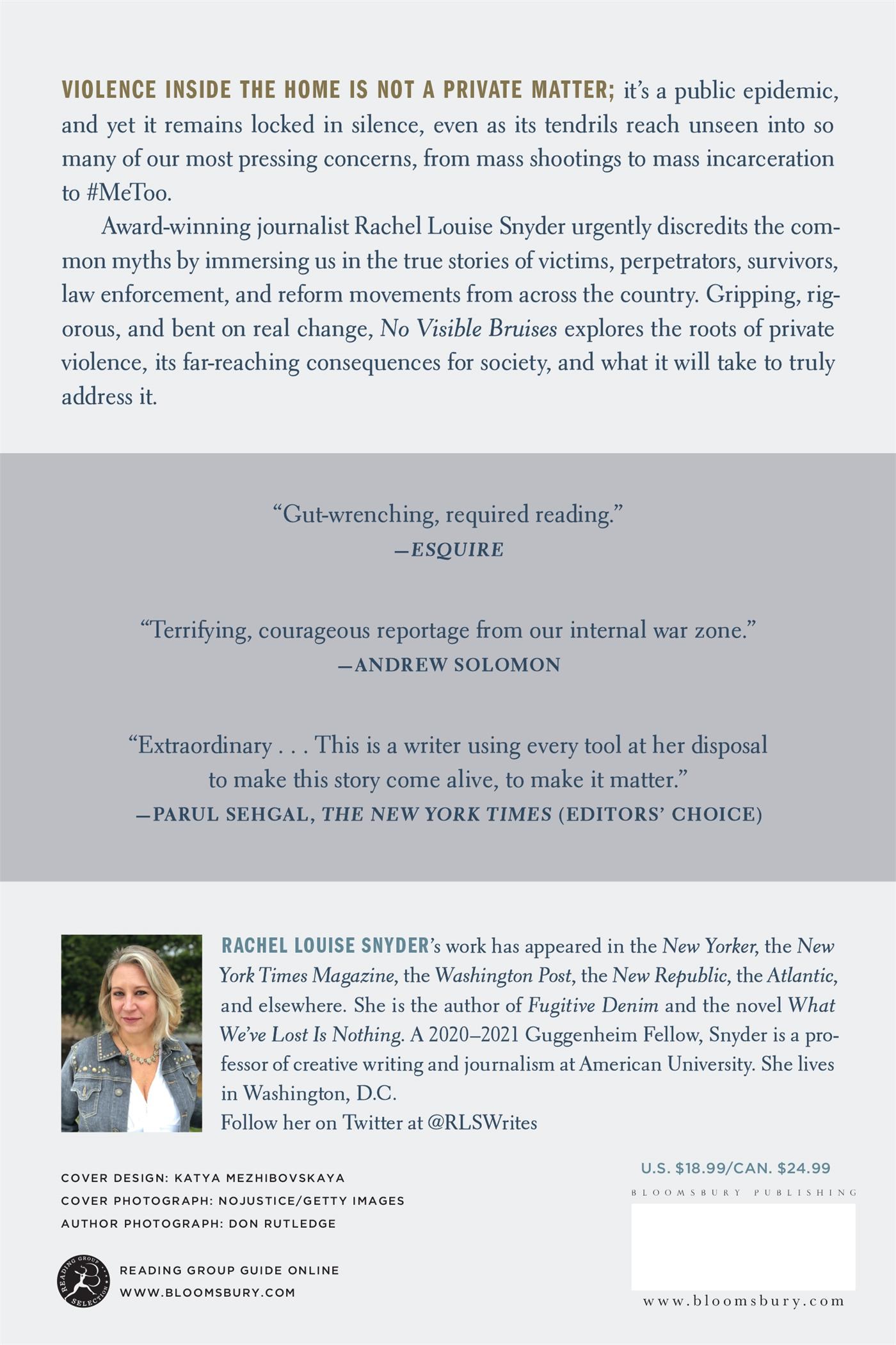 Rückseitencover No Visible Bruises