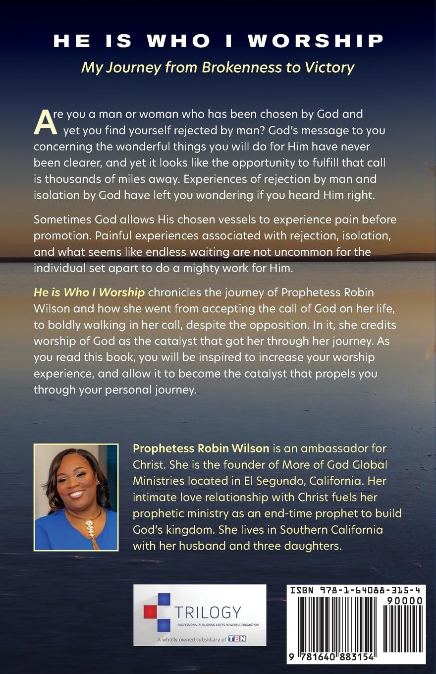 Rückseitencover He Is Who I Worship