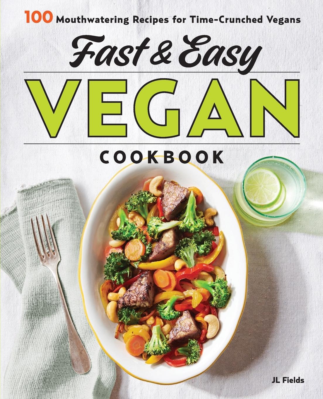Vorderes Coverbild Fast & Easy Vegan Cookbook