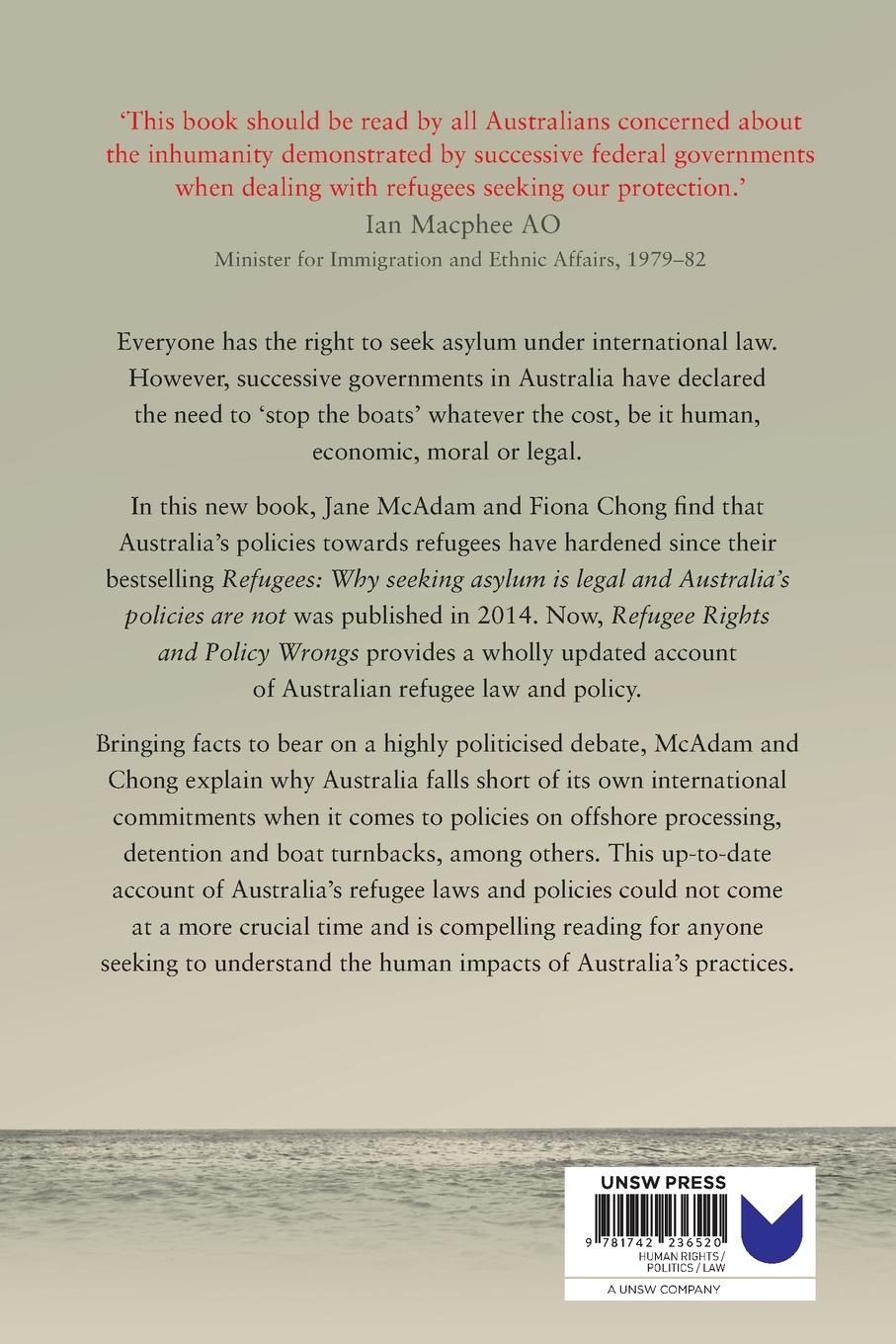 Rückseitencover Refugee Rights and Policy Wrongs