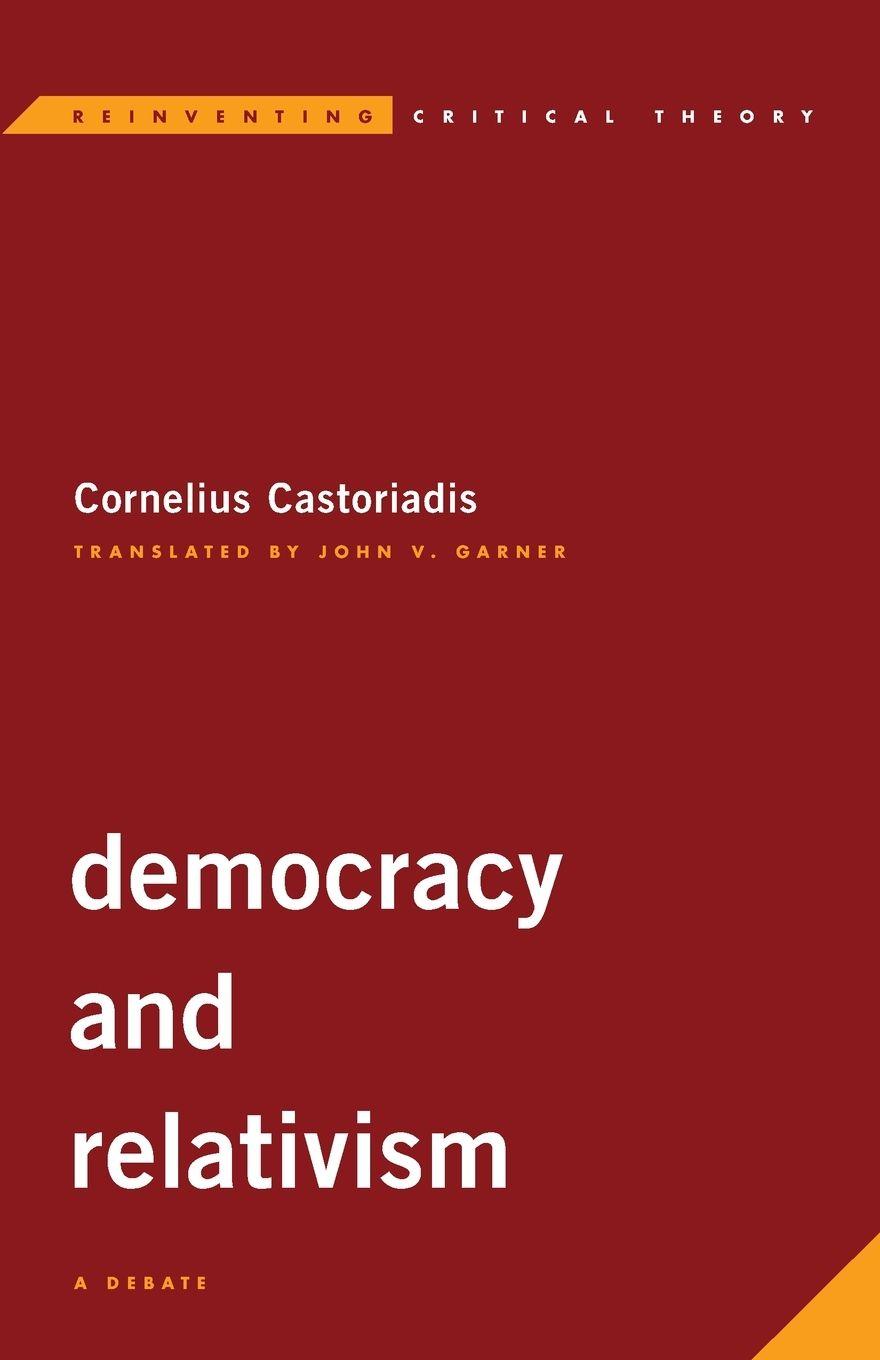 Vorderes Coverbild Democracy and Relativism