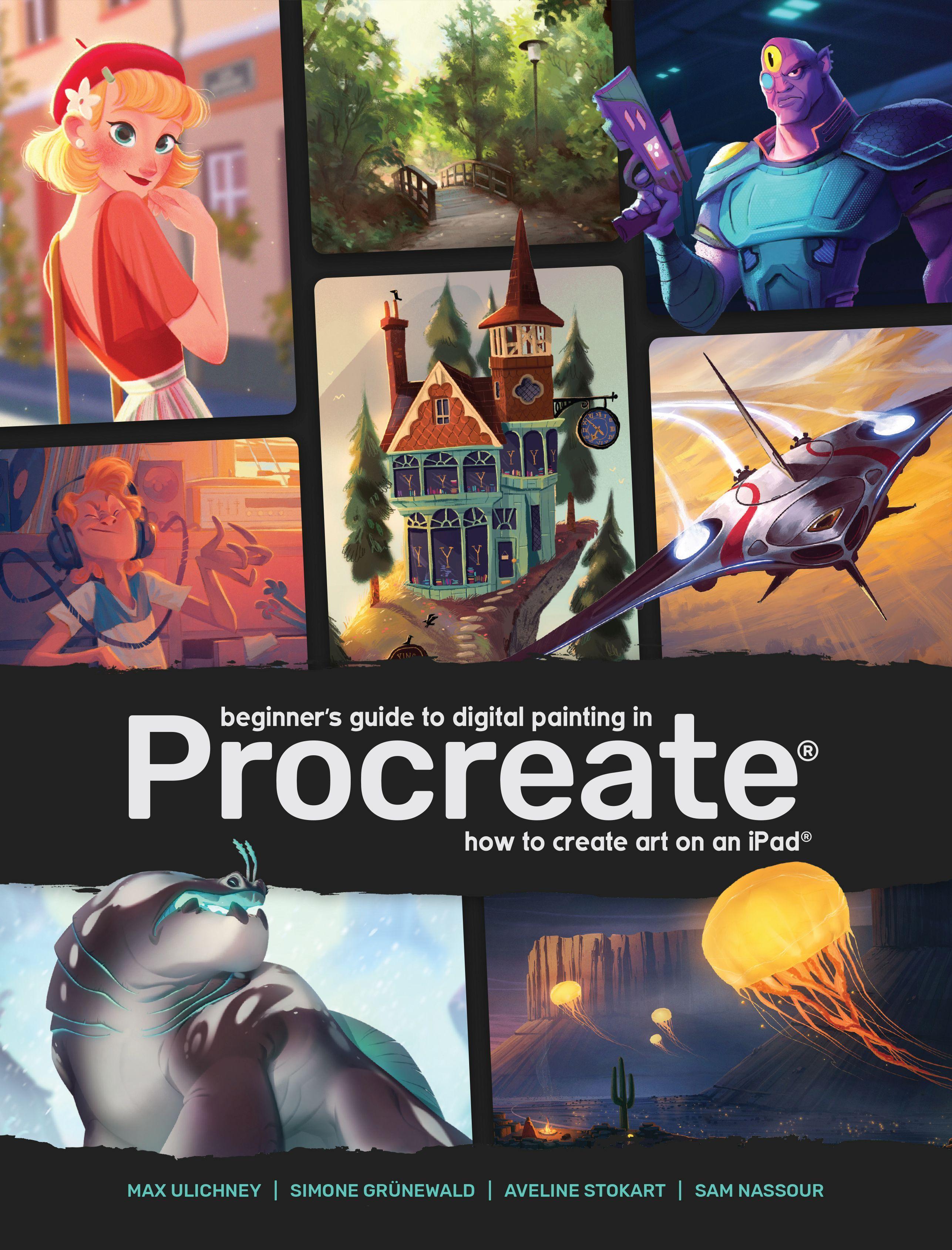 Vorderes Coverbild Beginner's Guide to Digital Painting in Procreate
