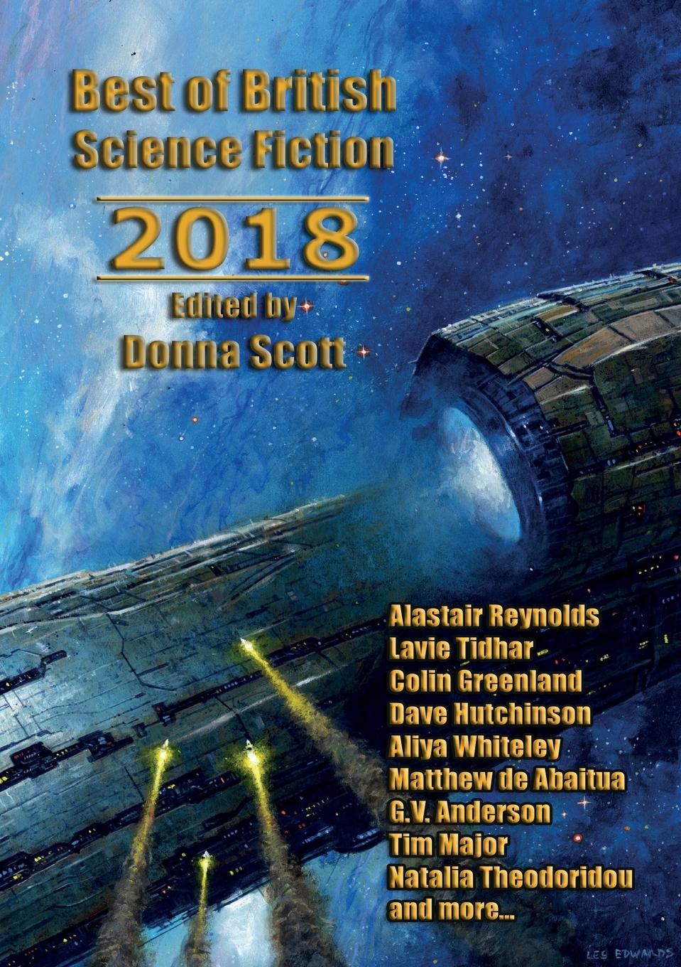 Vorderes Coverbild Best of British Science Fiction 2018