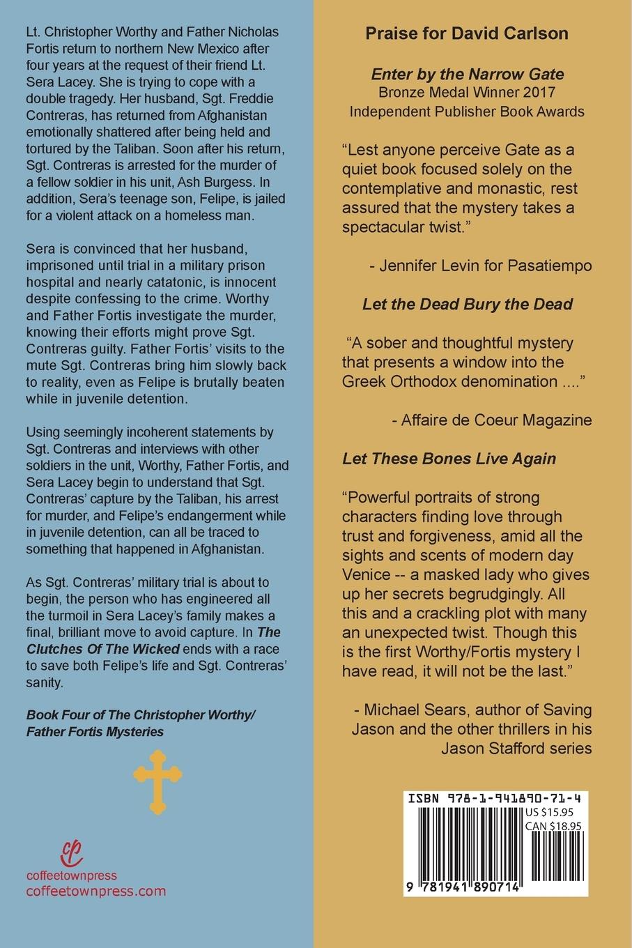 Rückseitencover In the Clutches of the Wicked