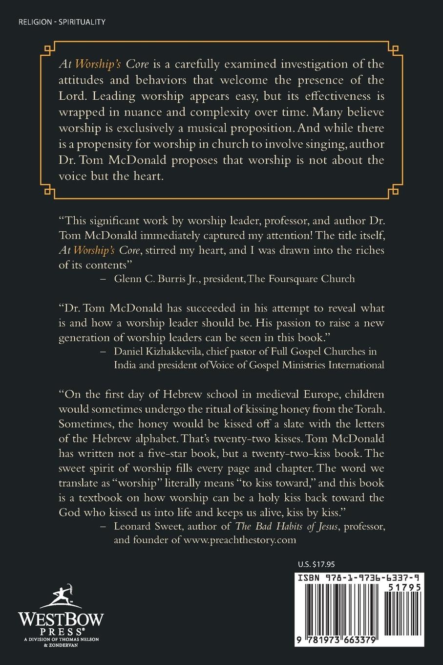 Rückseitencover At Worship's Core