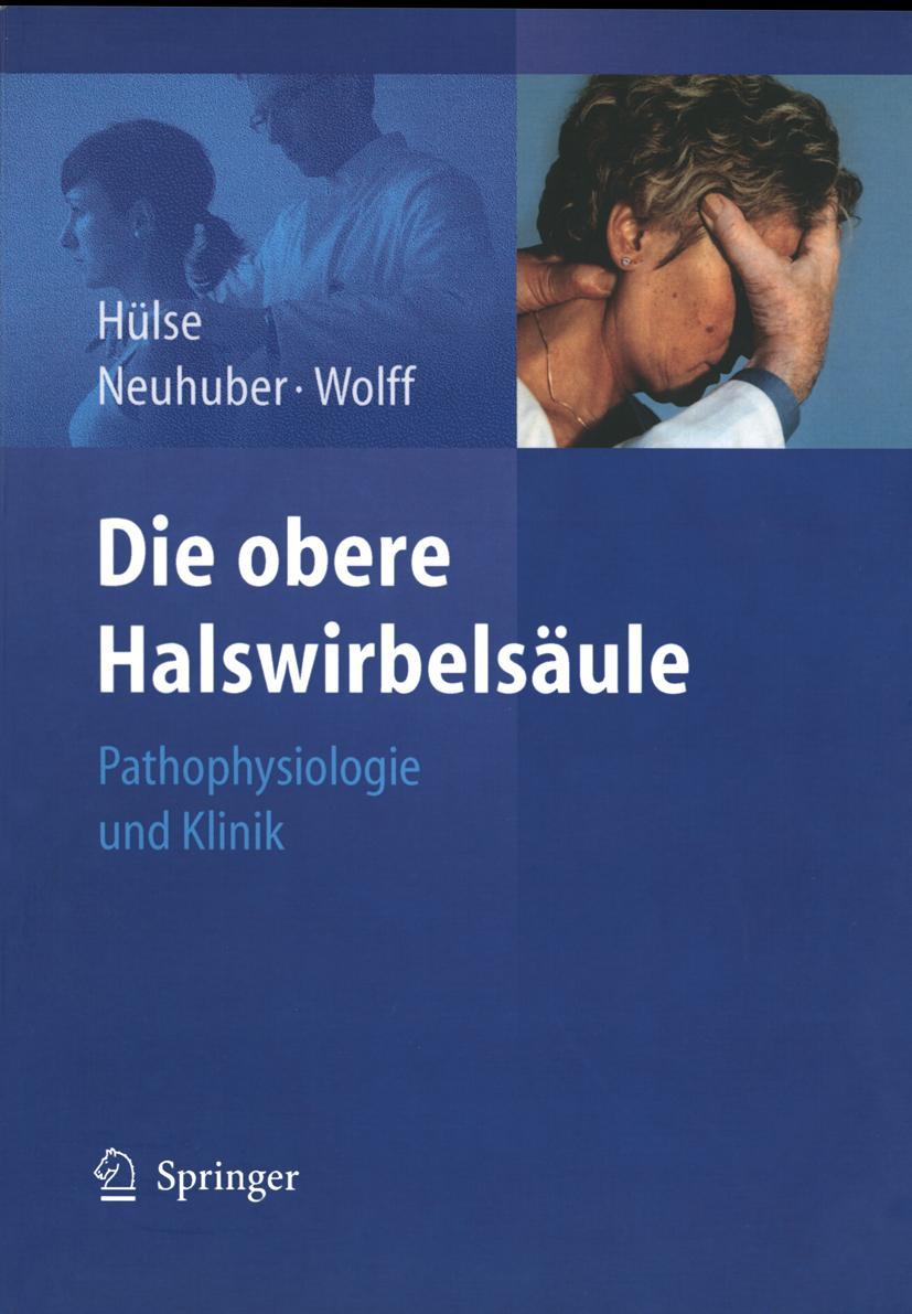 Vorderes Coverbild Die obere Halswirbelsäule