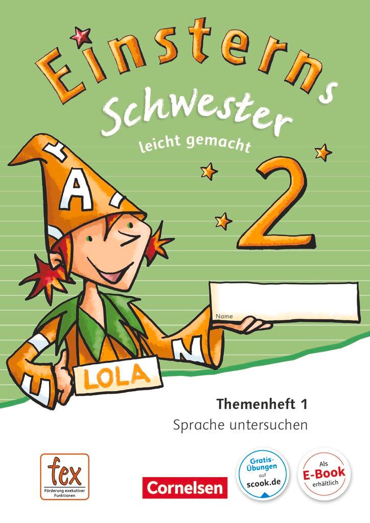 Vorderes Coverbild Einsterns Schwester - Sprache und Lesen 2. Schuljahr - Themenheft 1: Sprache untersuchen