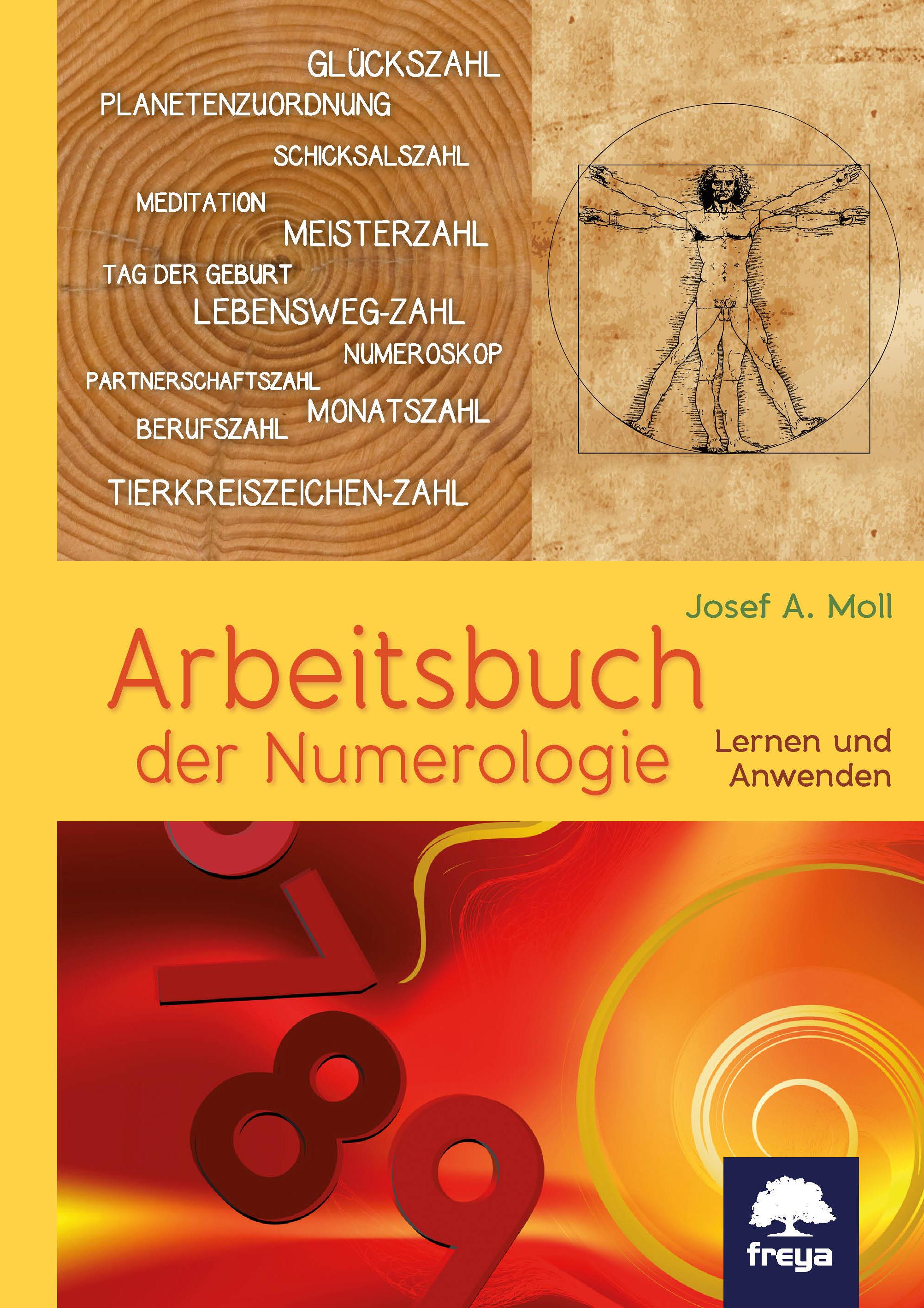 Vorderes Coverbild Arbeitsbuch der Numerologie