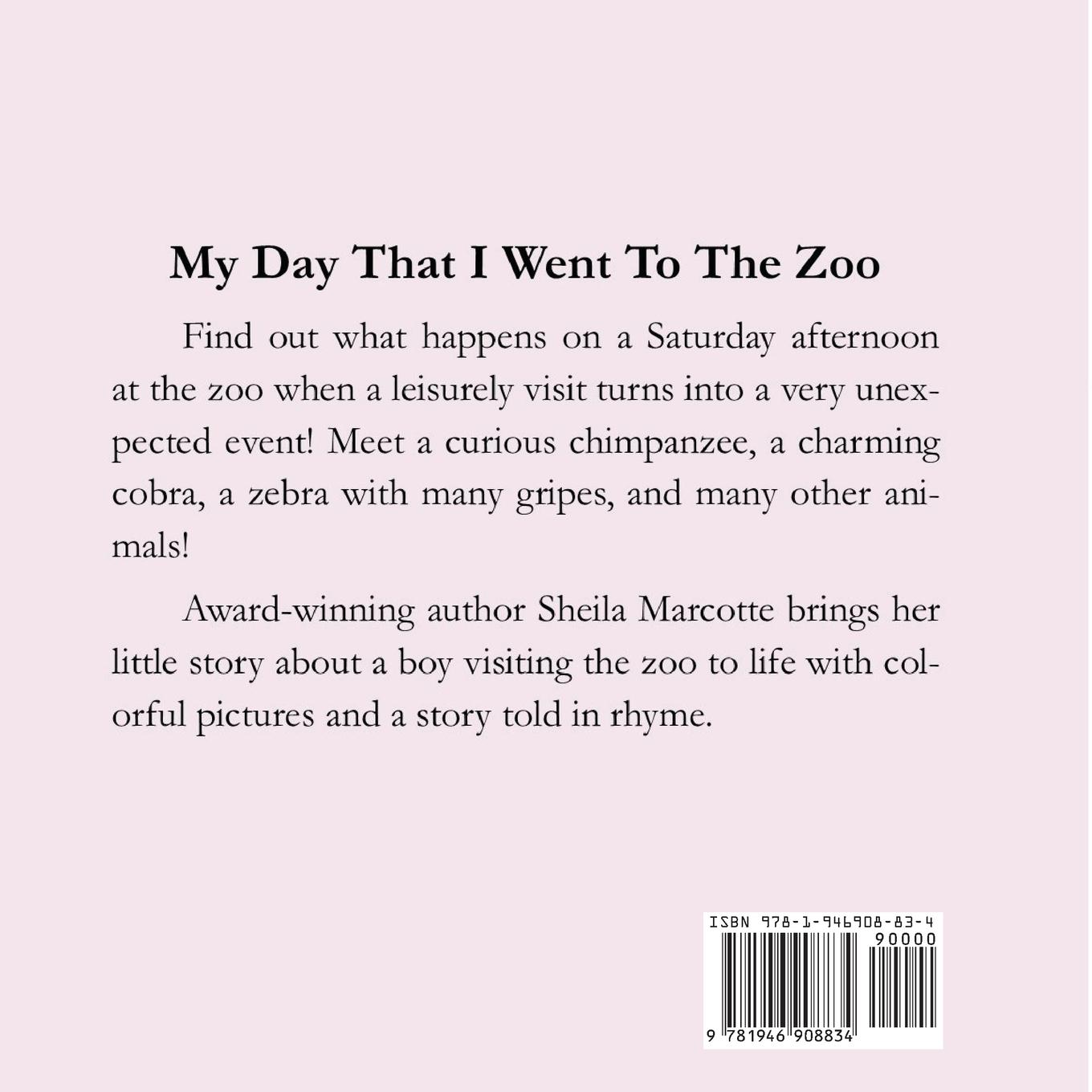 Rückseitencover The Day That I Went To The Zoo