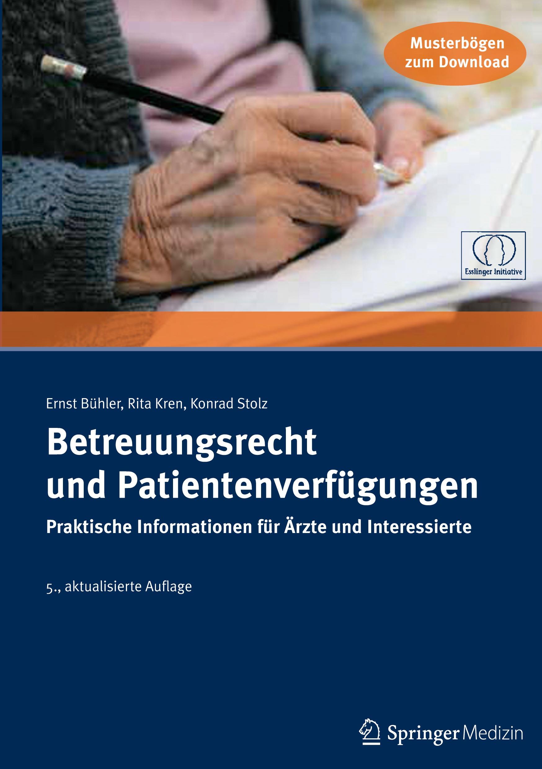 Vorderes Coverbild Betreuungsrecht und Patientenverfügungen