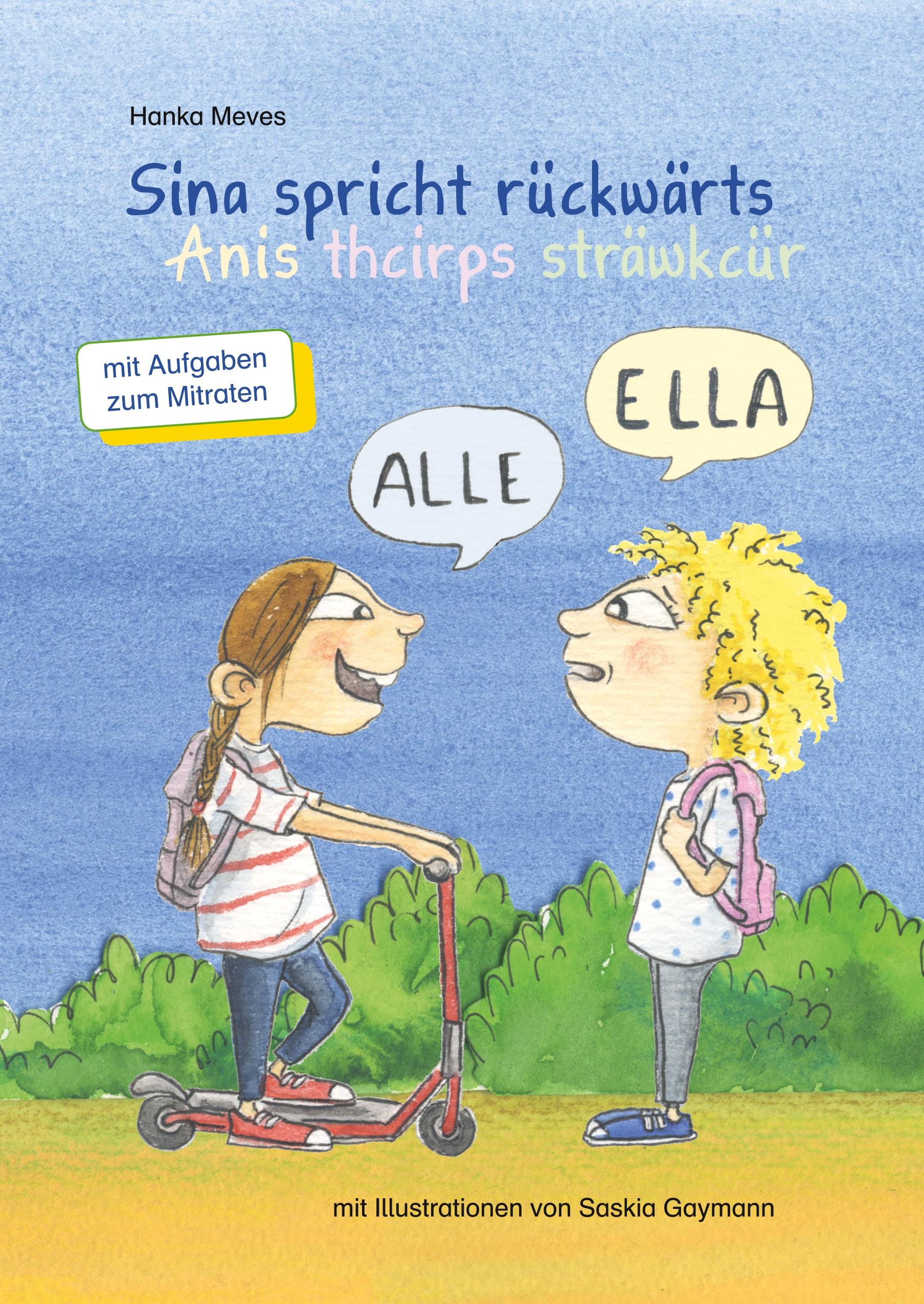 Vorderes Coverbild Sina spricht rückwärts